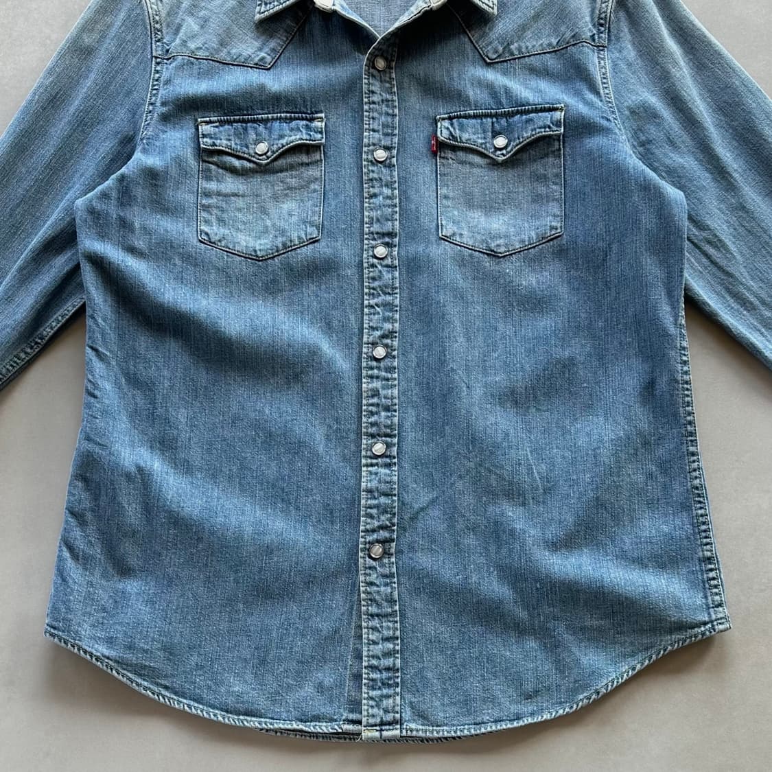 [L]리바이스 Levi's 클래식 웨스턴 데님 셔츠 상품이미지4
