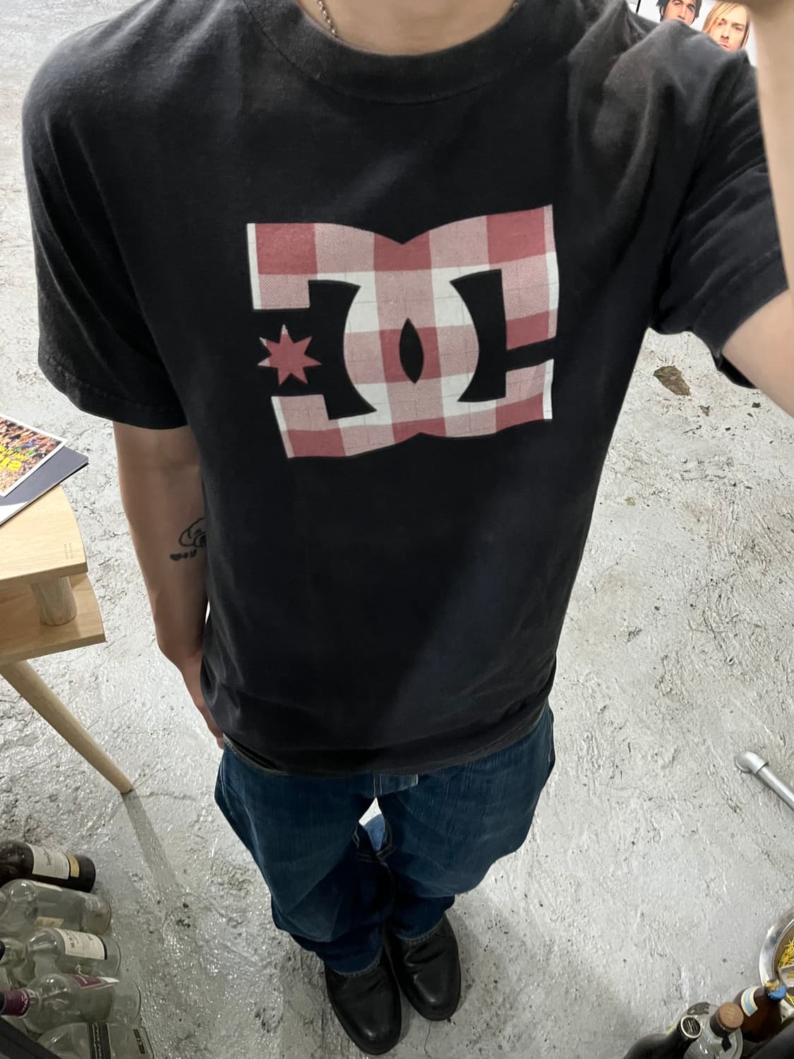 2000s DC SHOES faded tee 상품이미지3