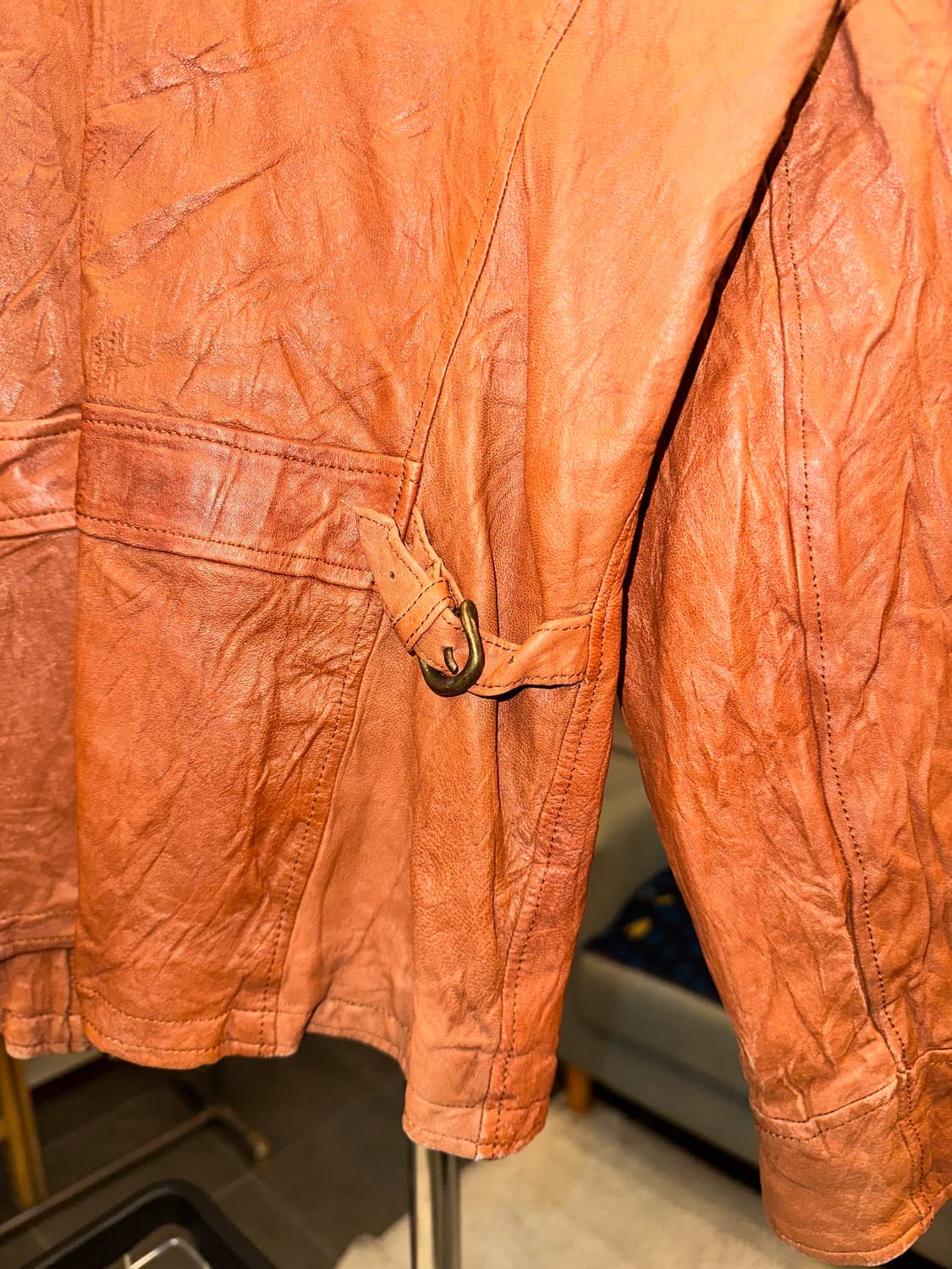 Slap shot multi pocket lambskin jacket 상품이미지9