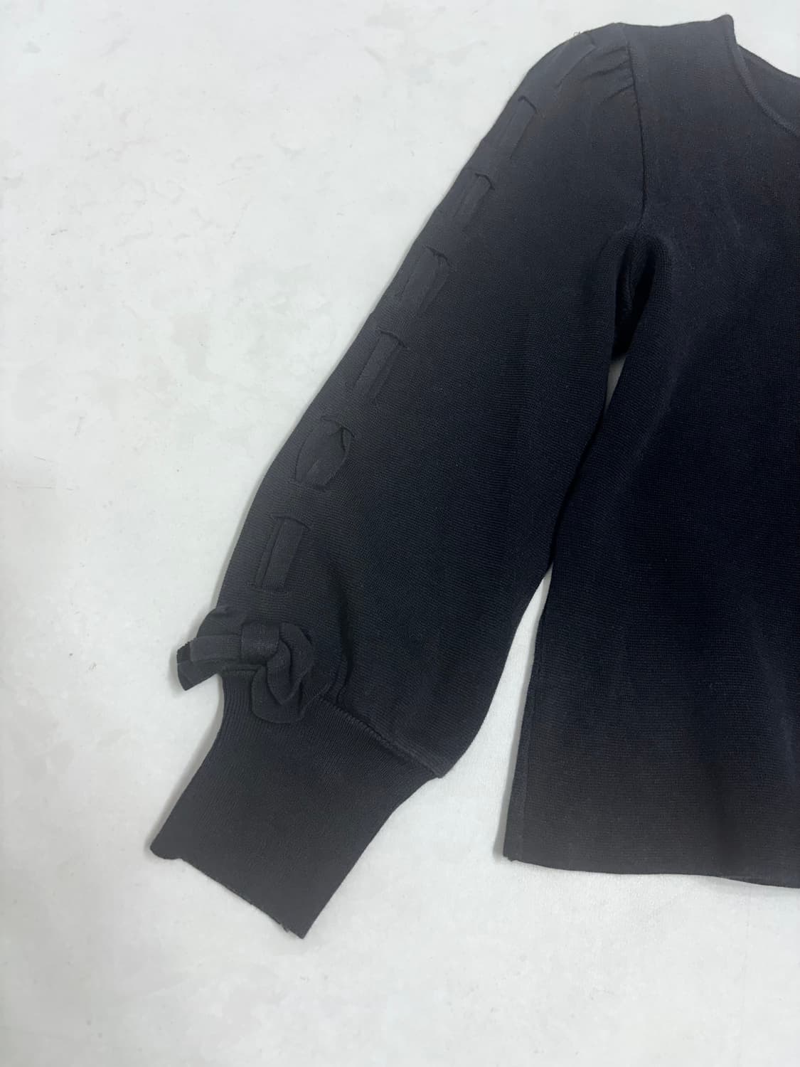 STITCHED SLEEVE KNIT 상품이미지9