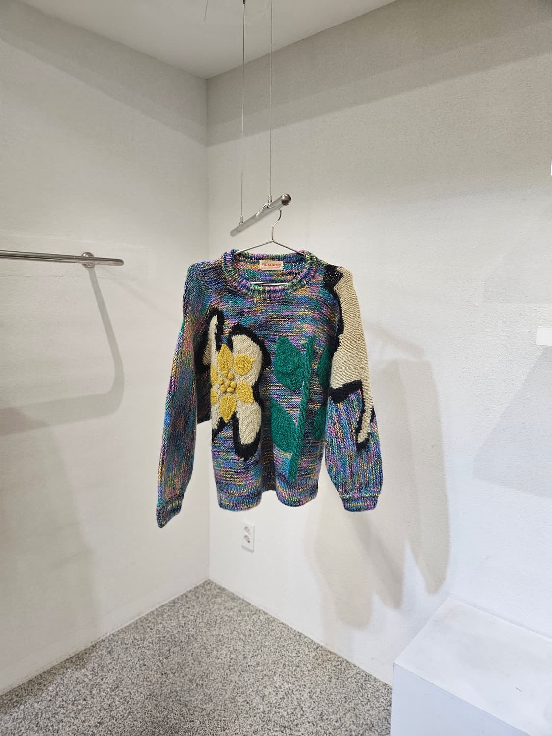 Hand made 플라워 니트 스웨터 상품이미지1