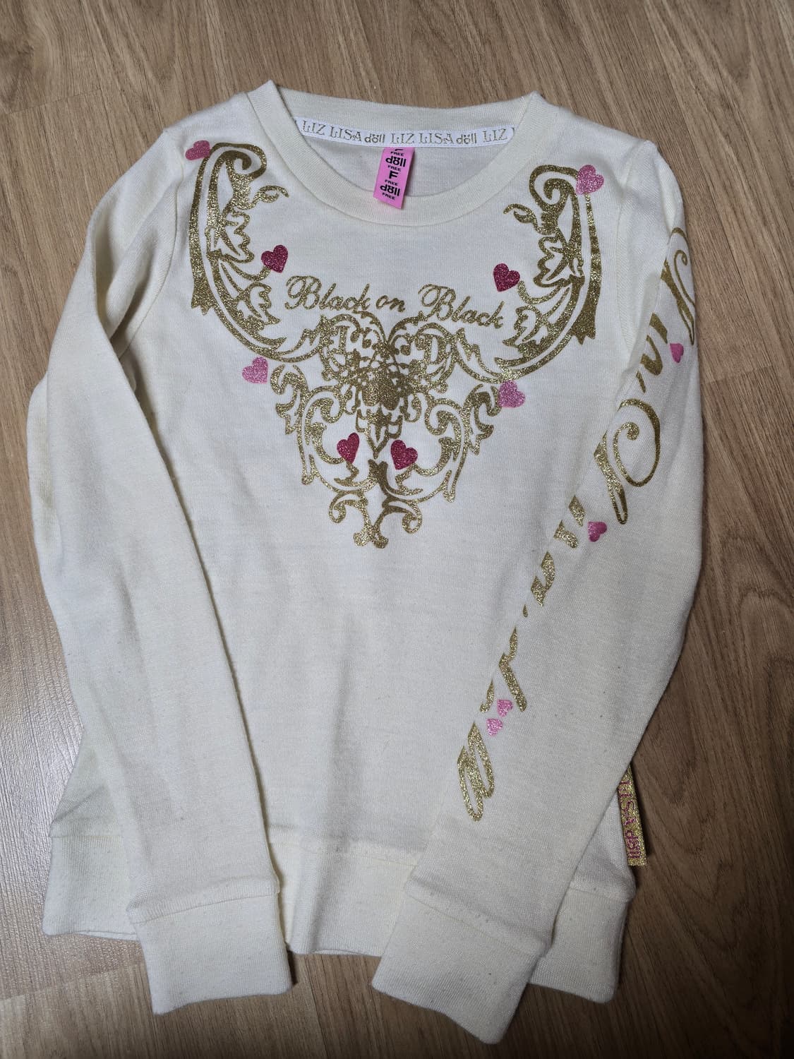 리즈리사돌 긴팔티셔츠 Liz lisa doll 상품이미지3