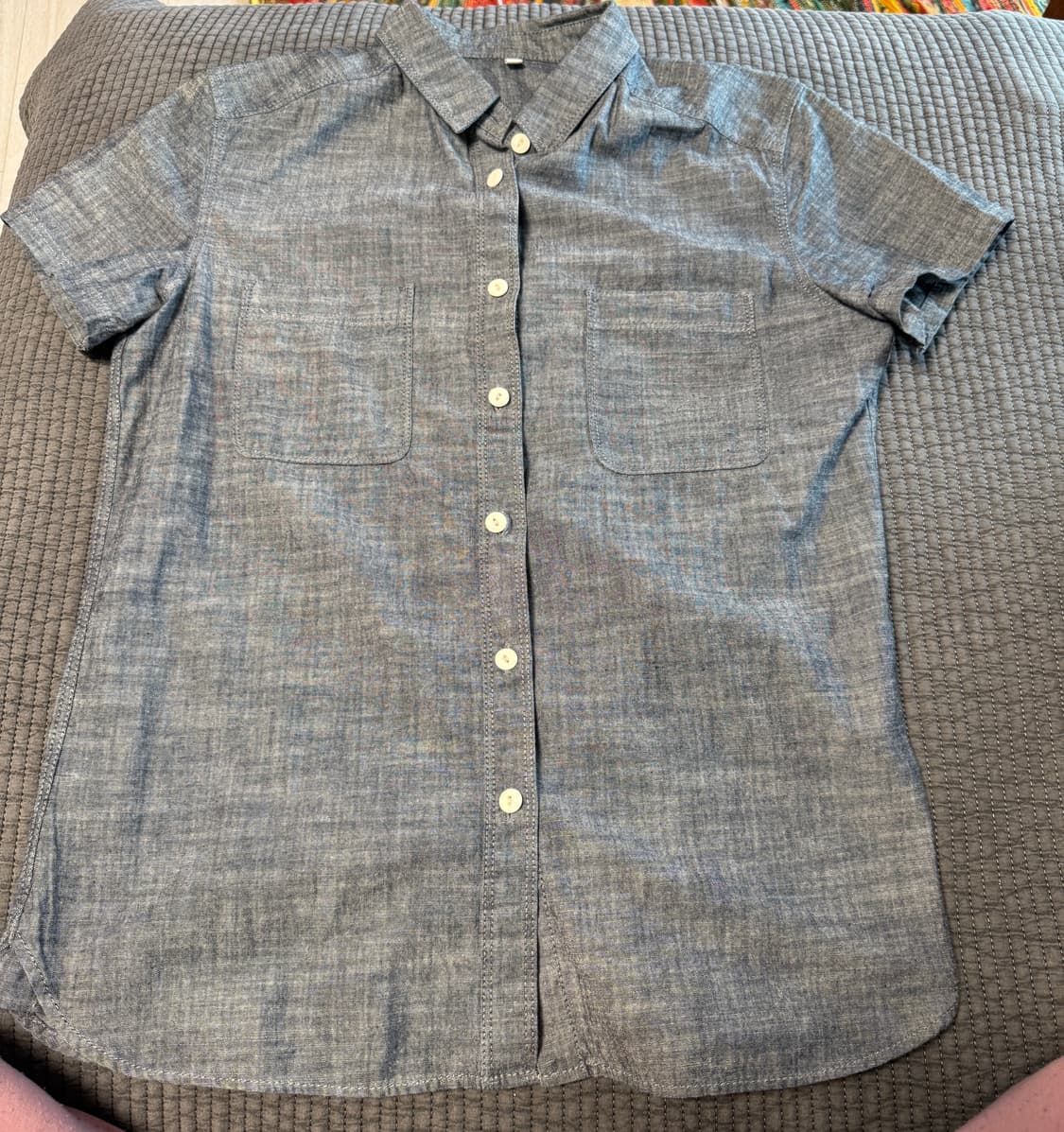 무인양품 베이직코튼 반팔셔츠 S 상품이미지2