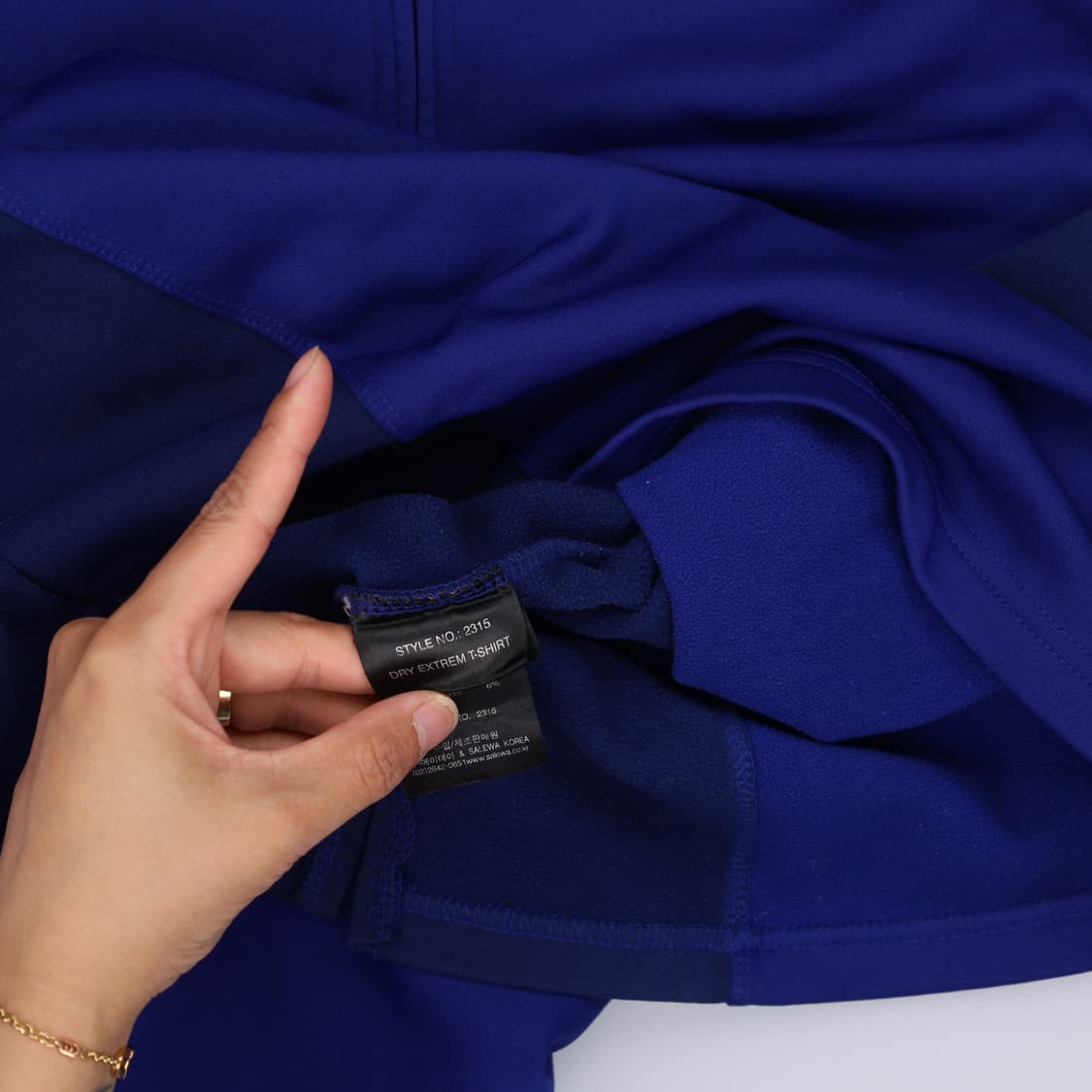 3XL 살레와 반집업 긴팔티 0609H 상품이미지4