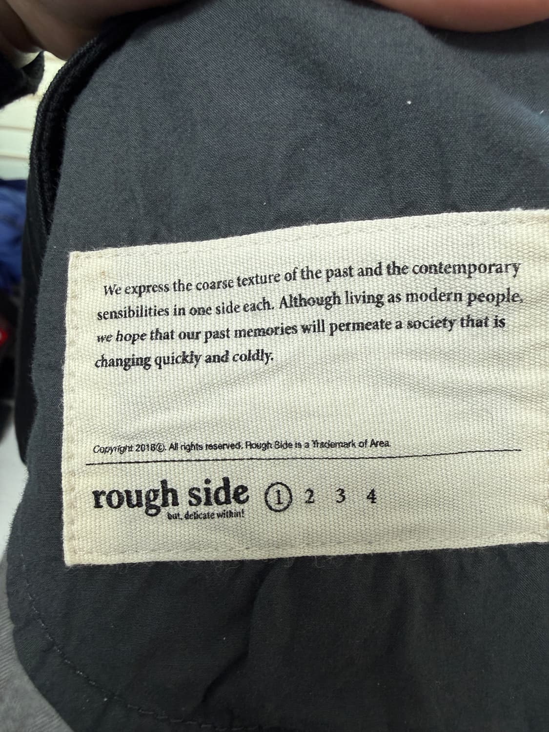 러프사이드 웨스트포인트 코튼팬츠 남자1사이즈 상품이미지3