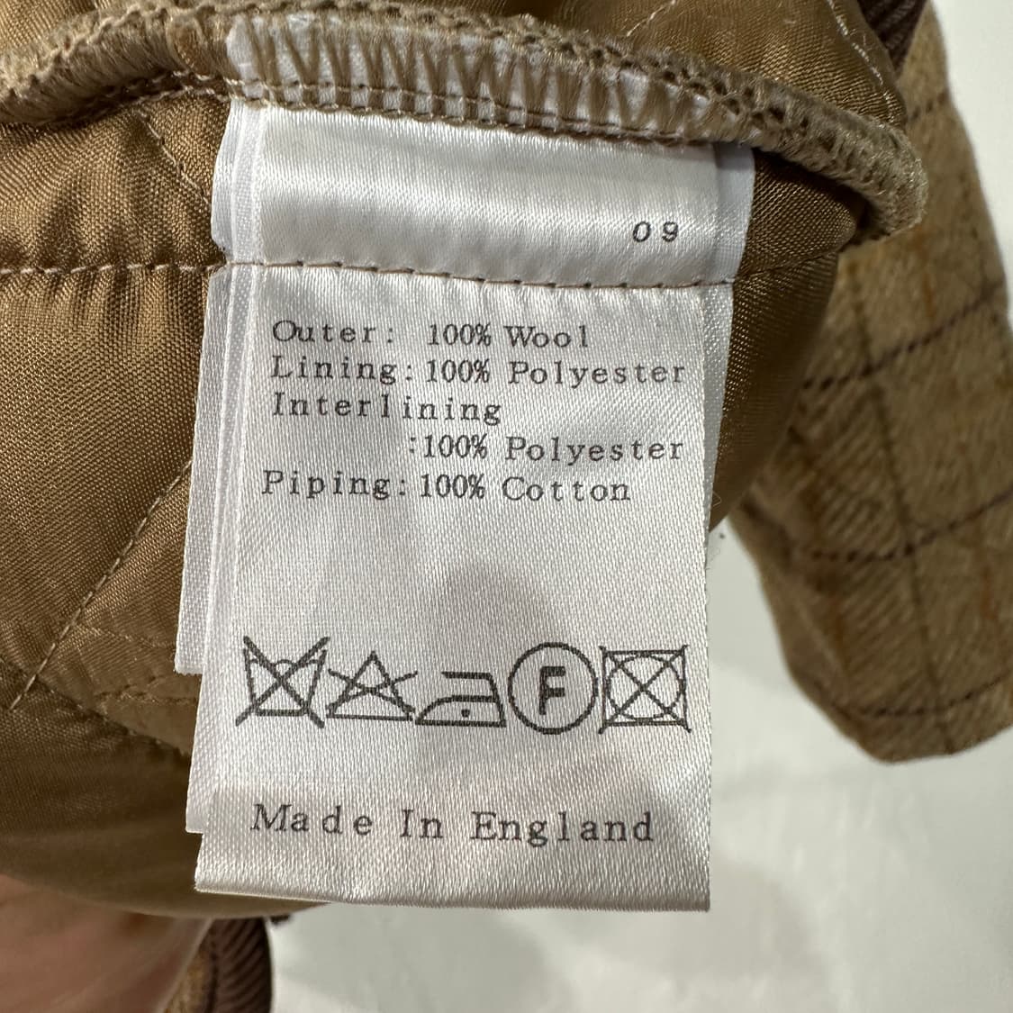 라벤햄 울 퀼팅자켓 여성36 상품이미지4