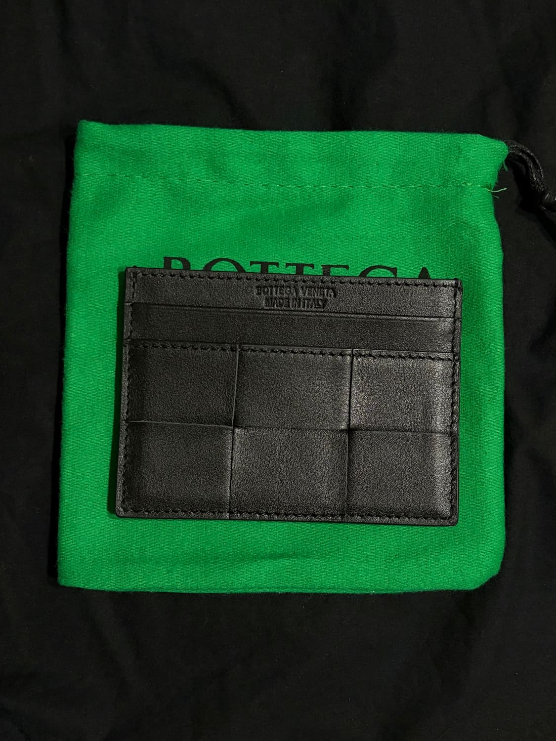 보테가 카드지갑 블랙 새상품 상품이미지1