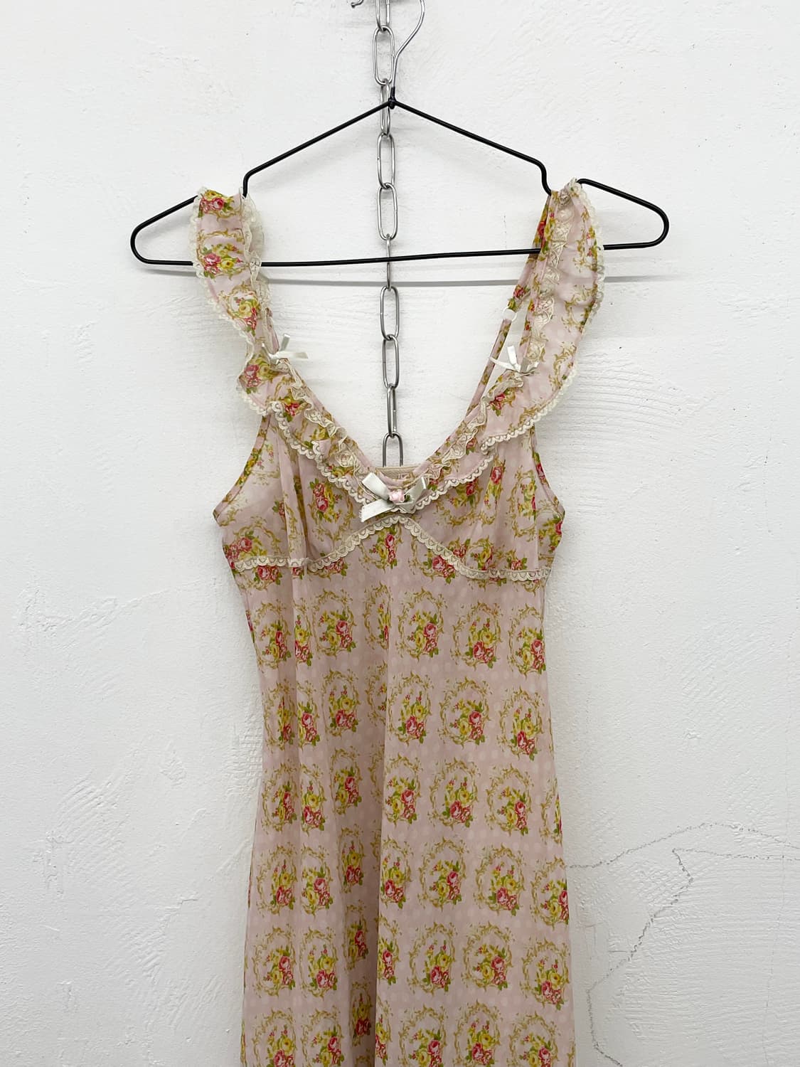 에블린 플로럴 레이스 슬립 상품이미지5