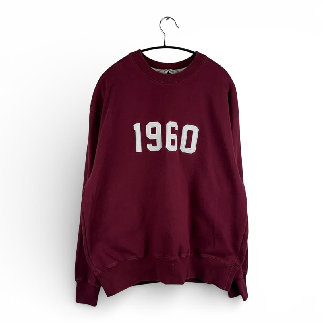 L) 유니폼브릿지 1960 스웻 맨투맨 버건디 상품이미지1