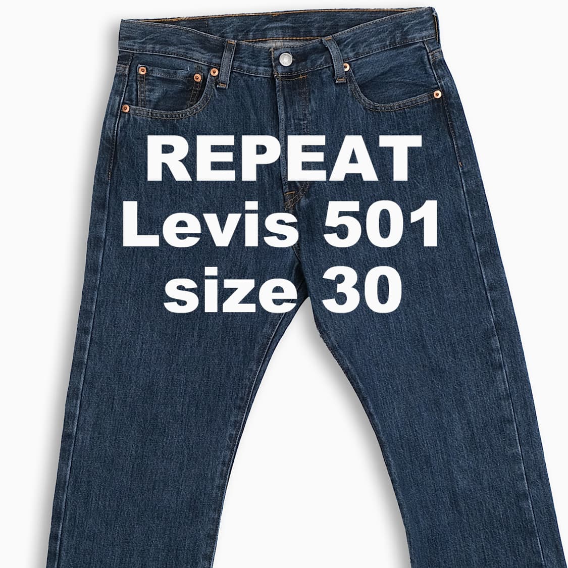빈티지 리바이스 501 진청 30 인치 LV50130228 상품이미지1