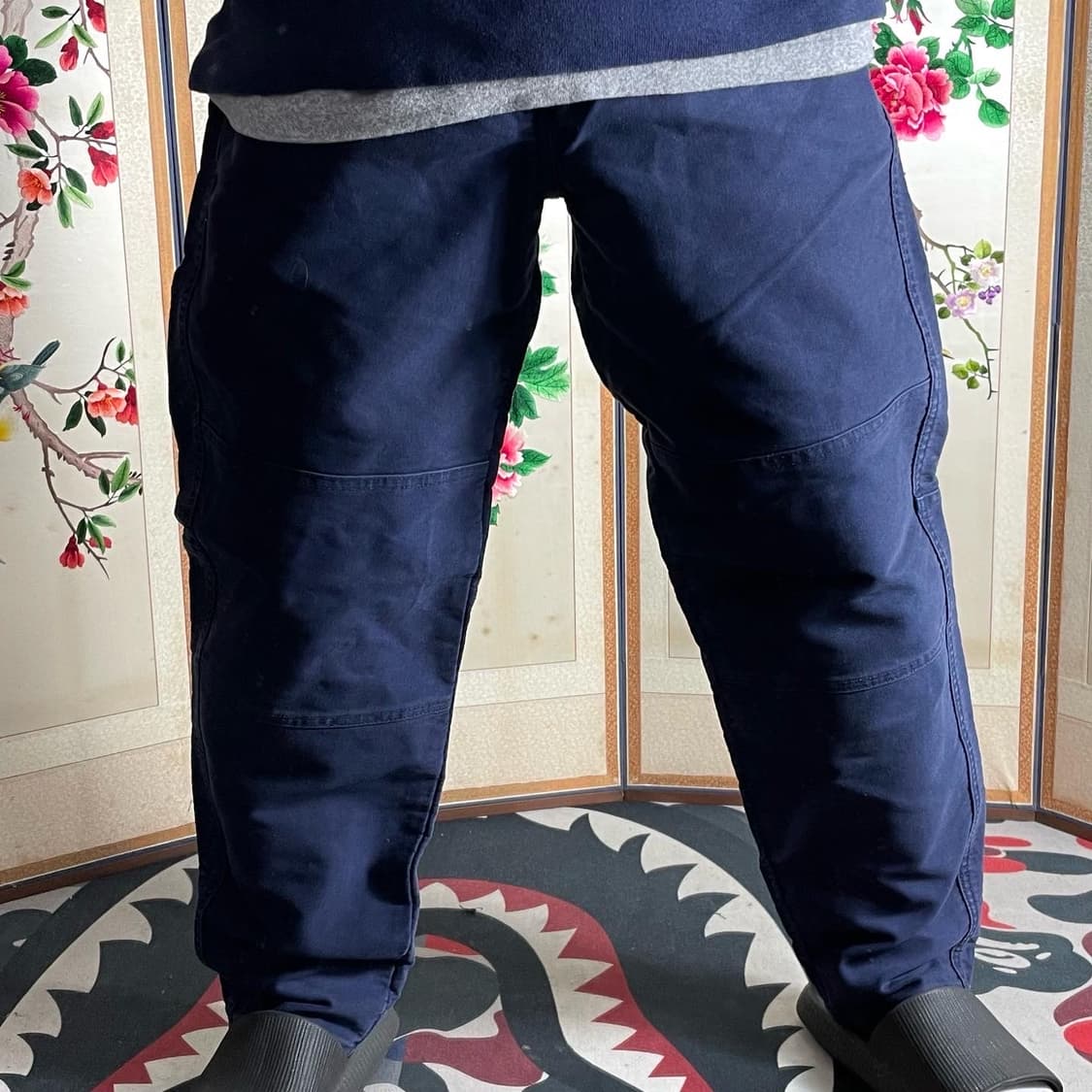 꼼데가르송 X 블루 드 빠남 더블니 워크팬츠 상품이미지2