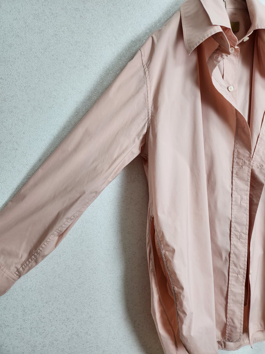 시스템 루즈핏 레이어드 셔츠55 66 상품이미지5