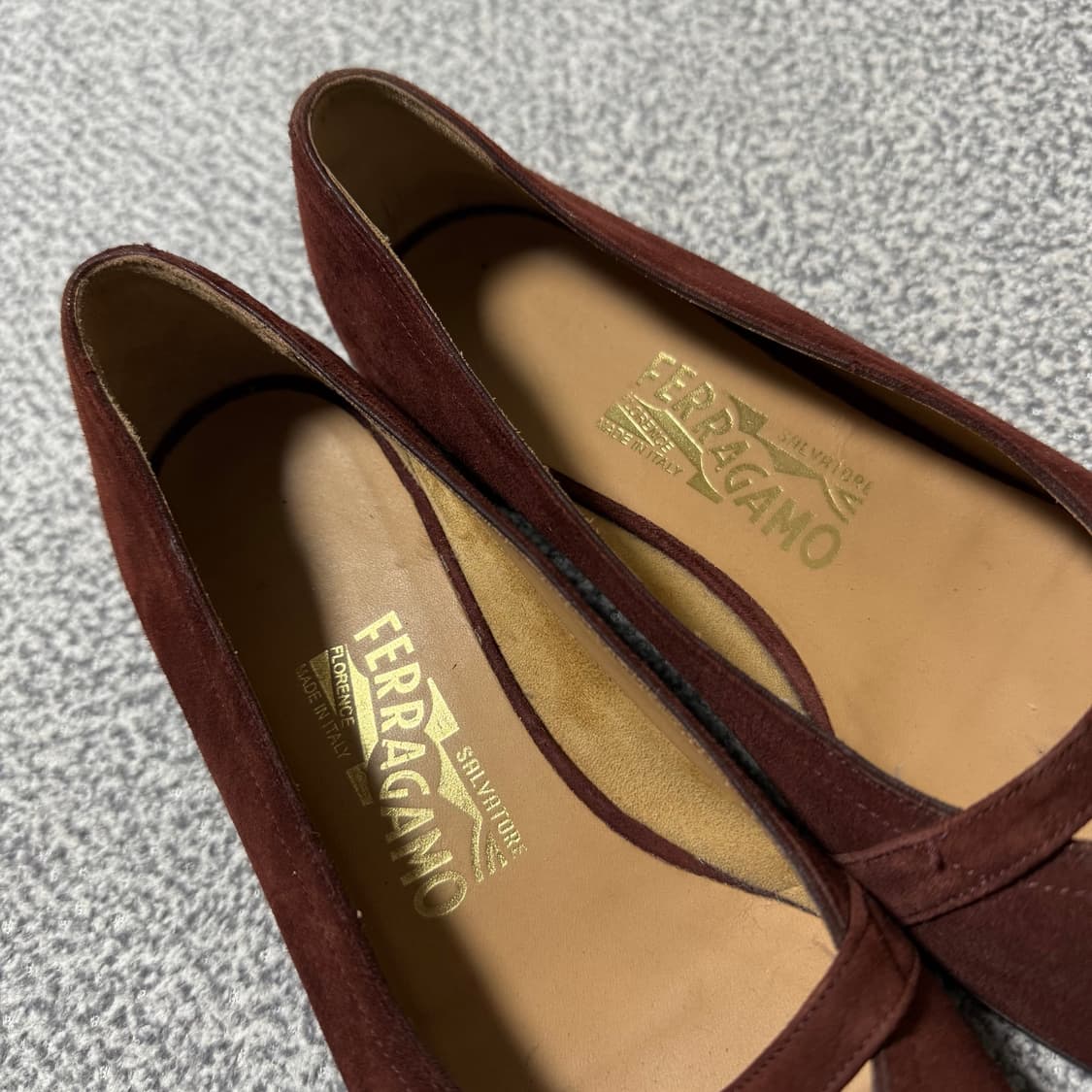[정가 130만원] 페레가모 오드리 발렛 플랫 슈즈 상품이미지5