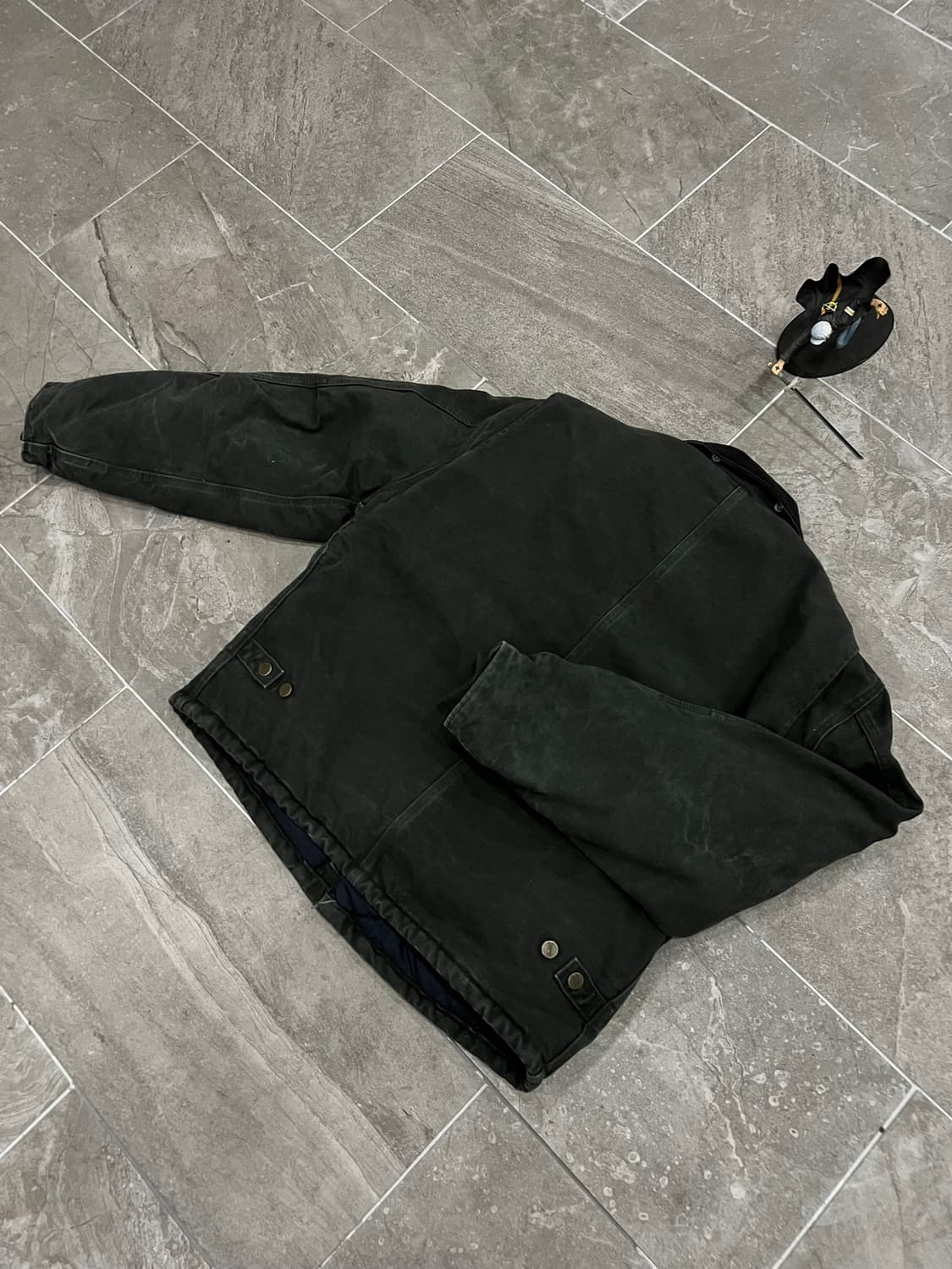 (L) 칼하트 덕 디트로이트 자켓 J22 MOS 모스그린 상품이미지9