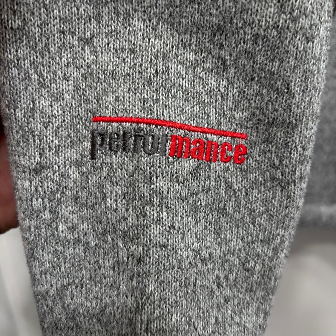 밀레 마운틴 나일론 배색 하이넥 니트 집업 상품이미지4