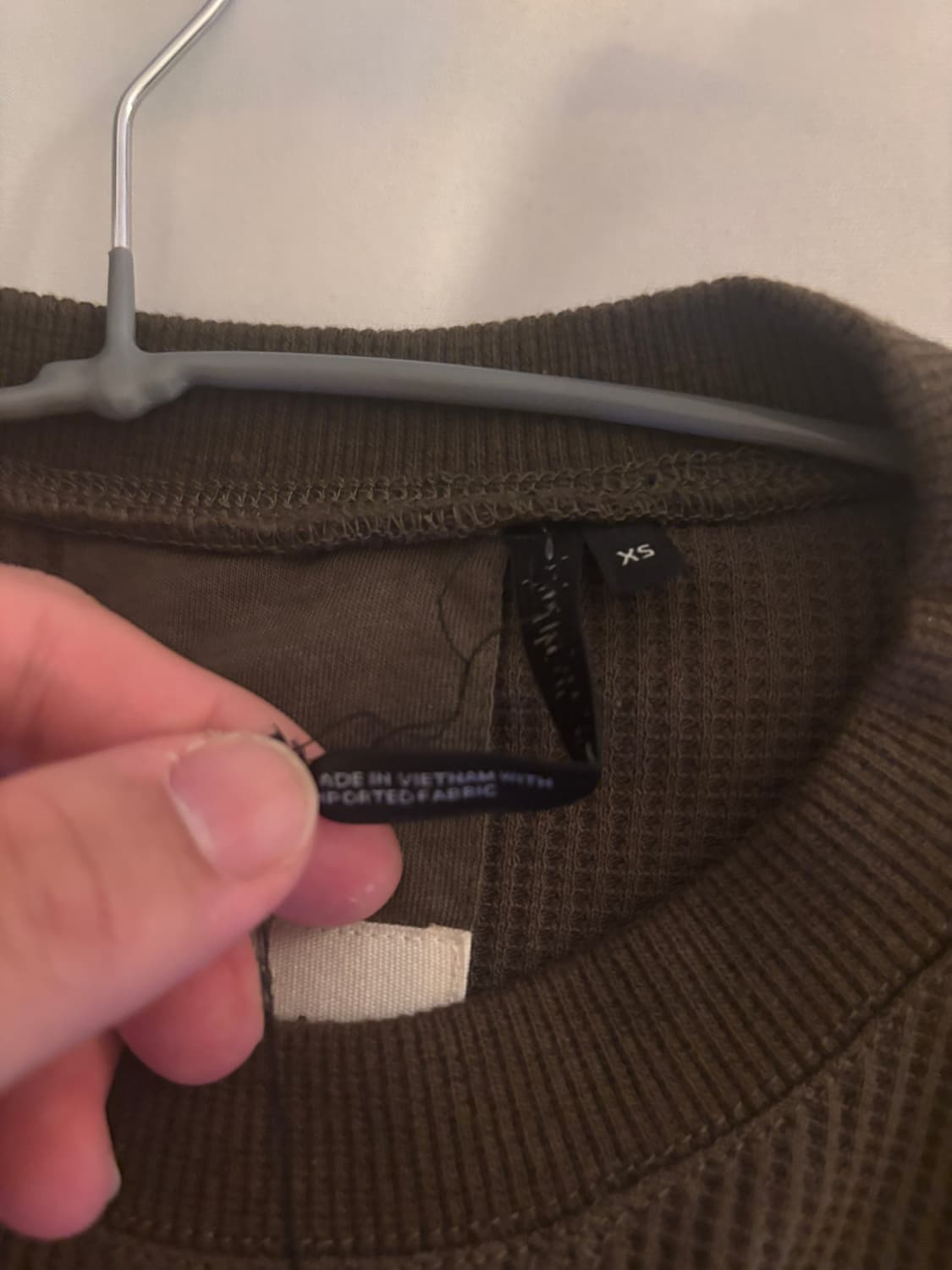 헬무트 랭 컷아웃 와플 롱슬리브 티셔츠 상품이미지5