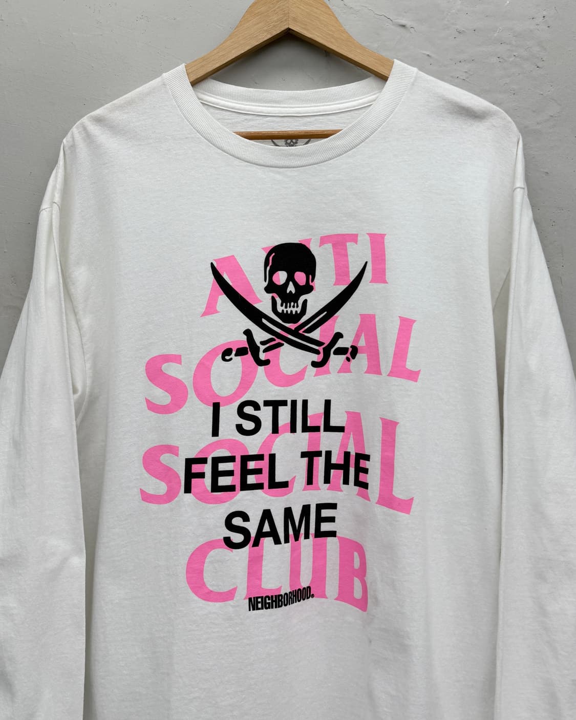 Anti Social Club X Neighborhood 본그래픽롱슬리브 상품이미지2