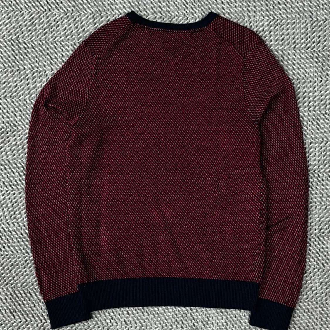 타미힐피거 브이넥 패턴니트 v2844 상품이미지2