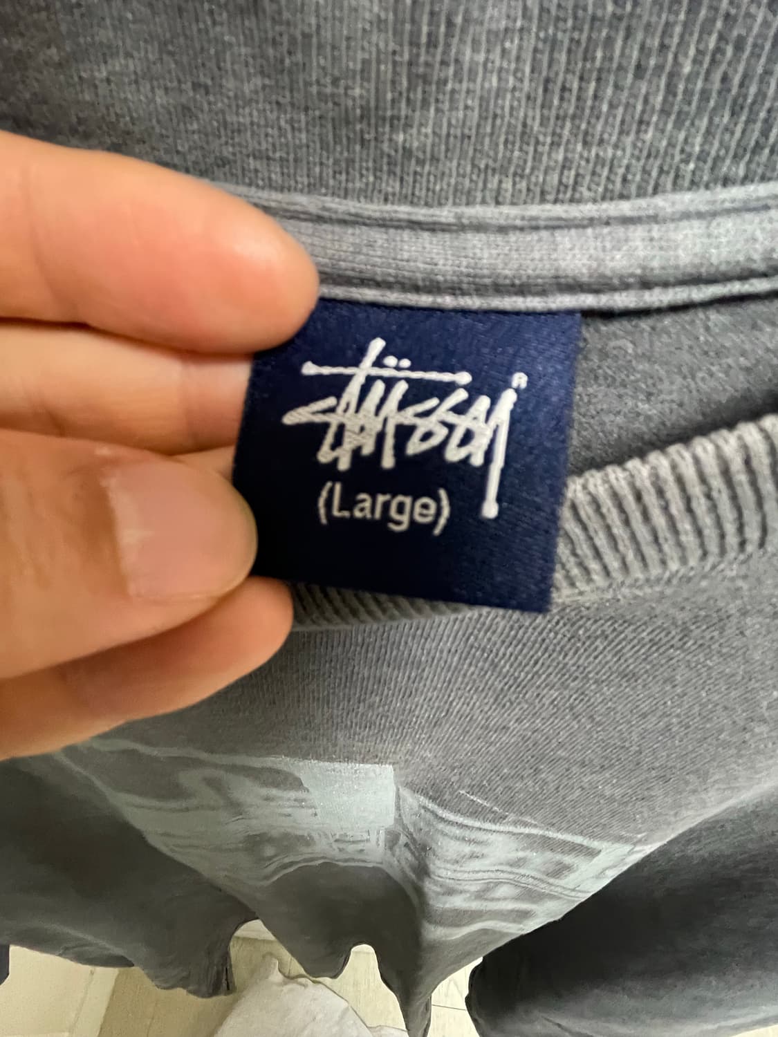 올드 스투시 프린트 티셔츠 상품이미지4