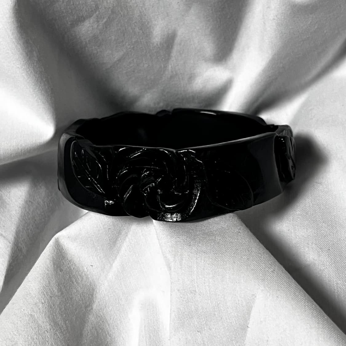 넘버나인 로즈 뱅글 블랙 상품이미지3