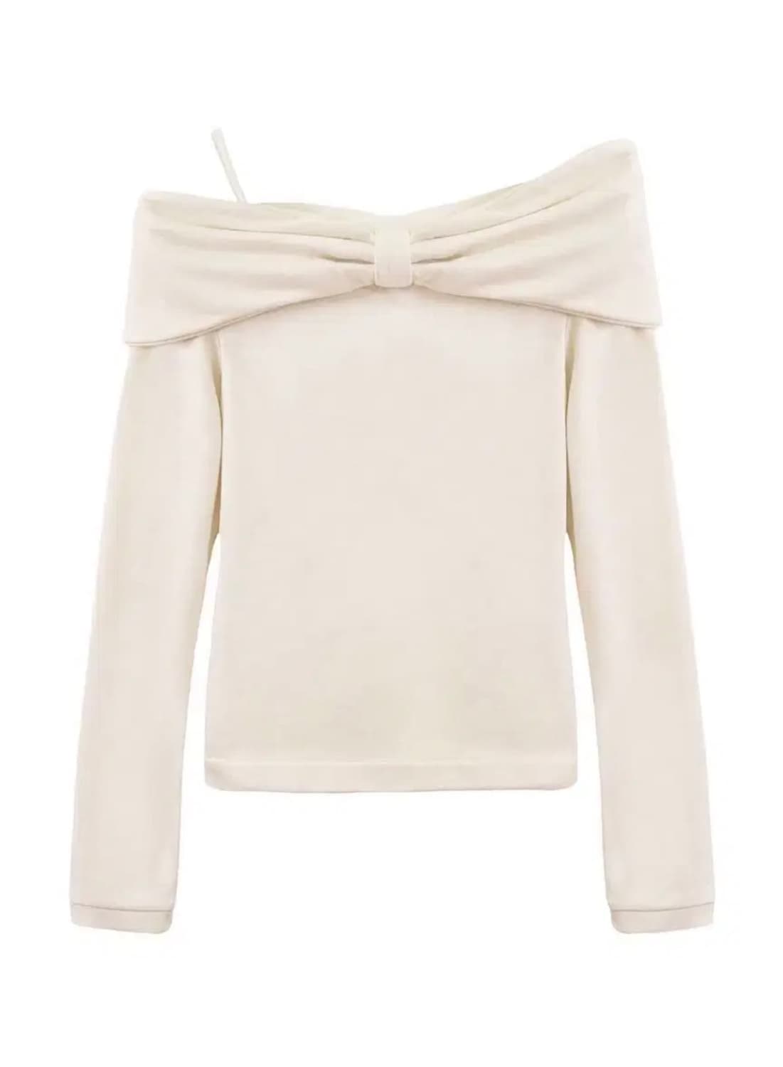 슈가블리스 리본 허그티 베이지 상품이미지1