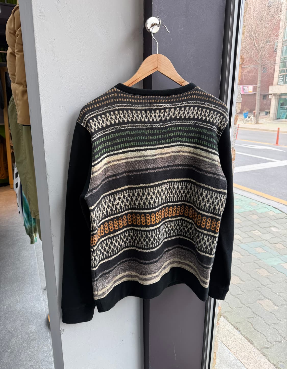 M/ 네이버후드x버튼 에스닉 패턴 가디건 상품이미지7