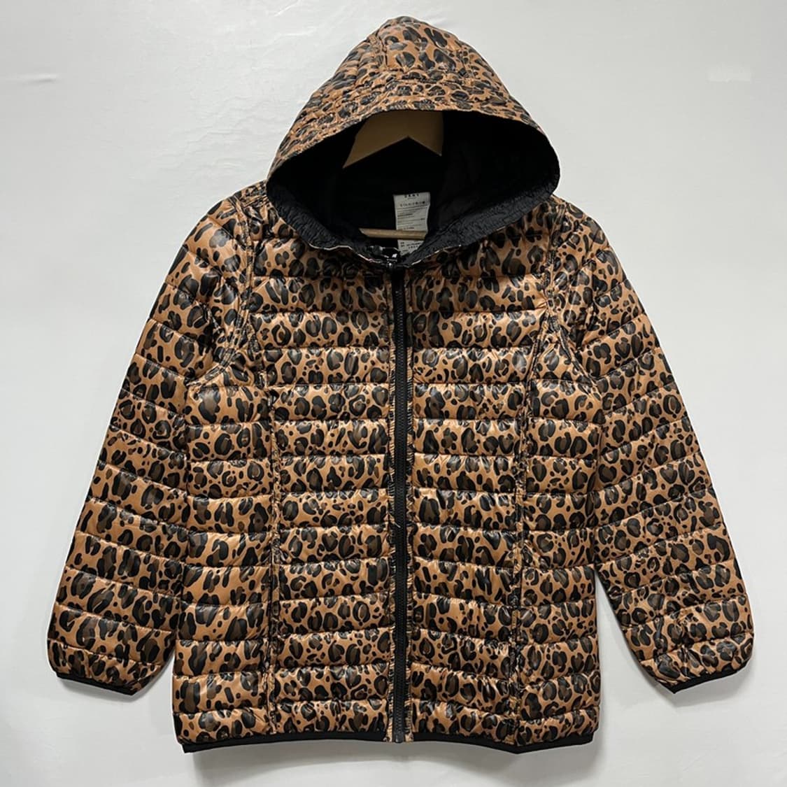 디케이엔와이 레오파드경량 패딩 S 상품이미지1