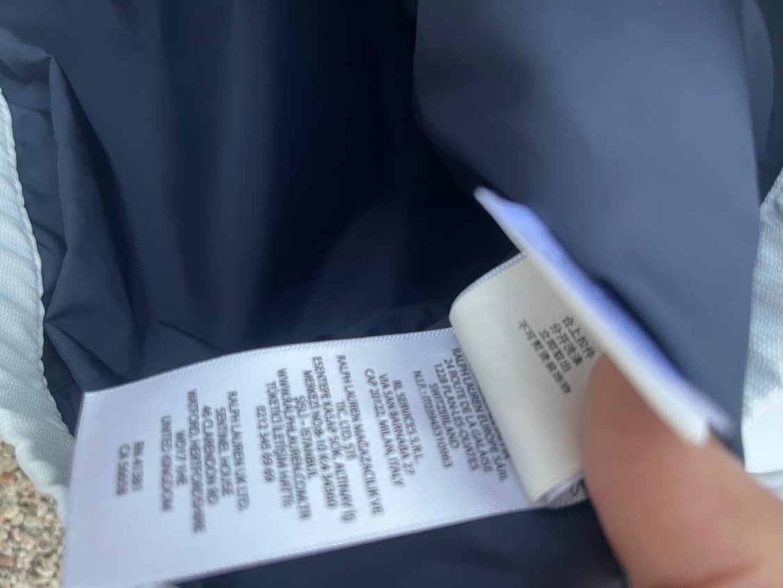 폴로 랄프로렌 컬러블록 후드재킷 신형(xl) 상품이미지5