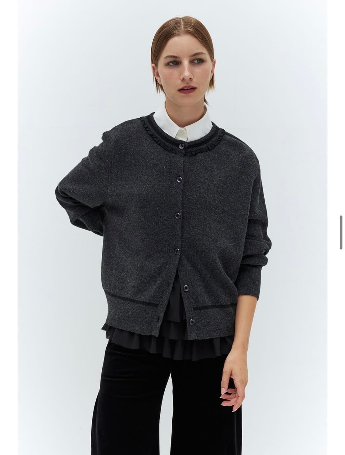 버뮬라 프릴 슬리브리스탑 상품이미지2