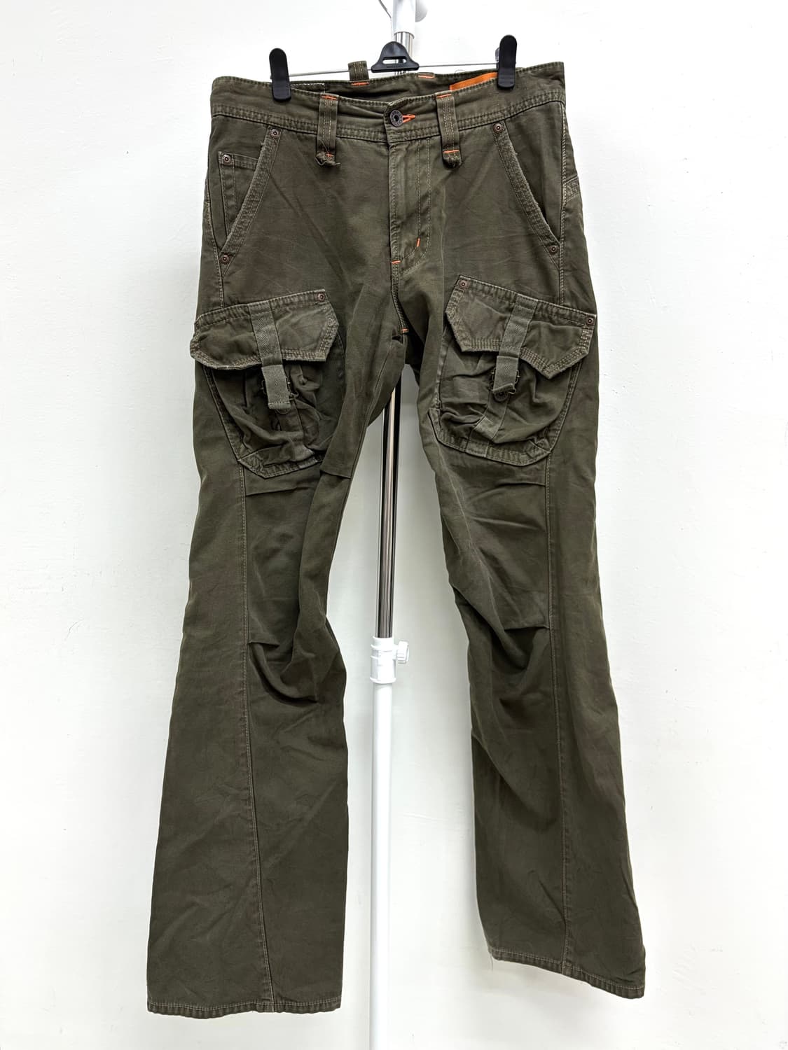 빈티지 에드윈XV 로우라이즈 유틸리티 카고 팬츠 y2k 상품이미지5