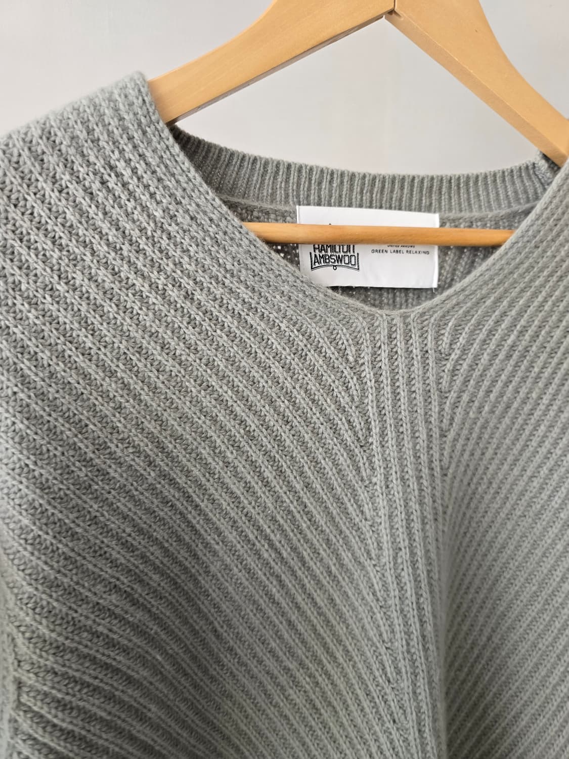 UNITED ARROWS 해밀턴 램스울 니트 상품이미지5