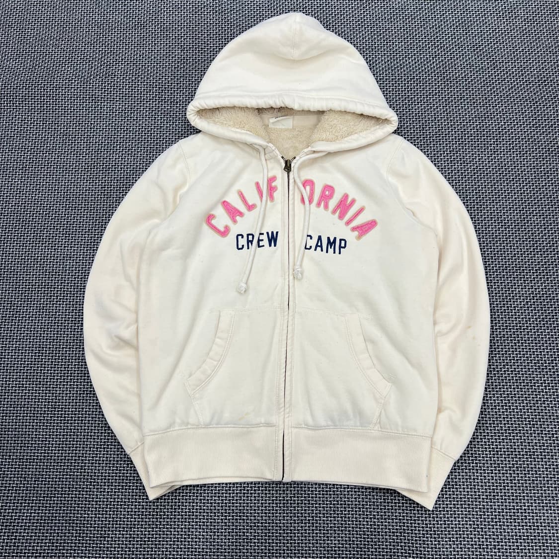 후아유 보아털 후드집업 상품이미지1