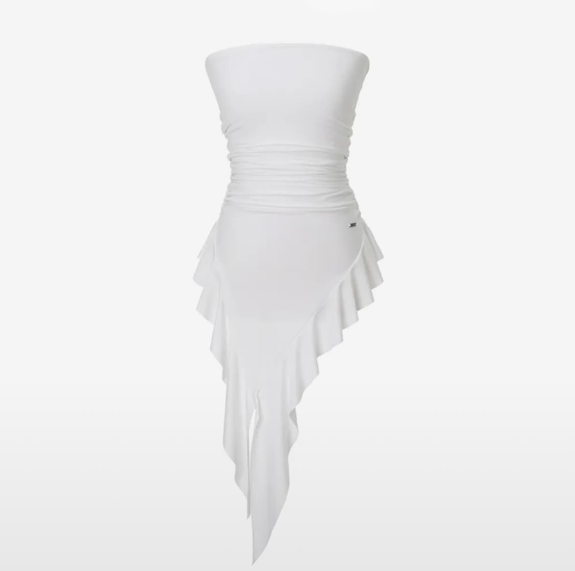 카키포인트 레이어드 탑Ruffled Layered Top (ivory) 상품이미지2