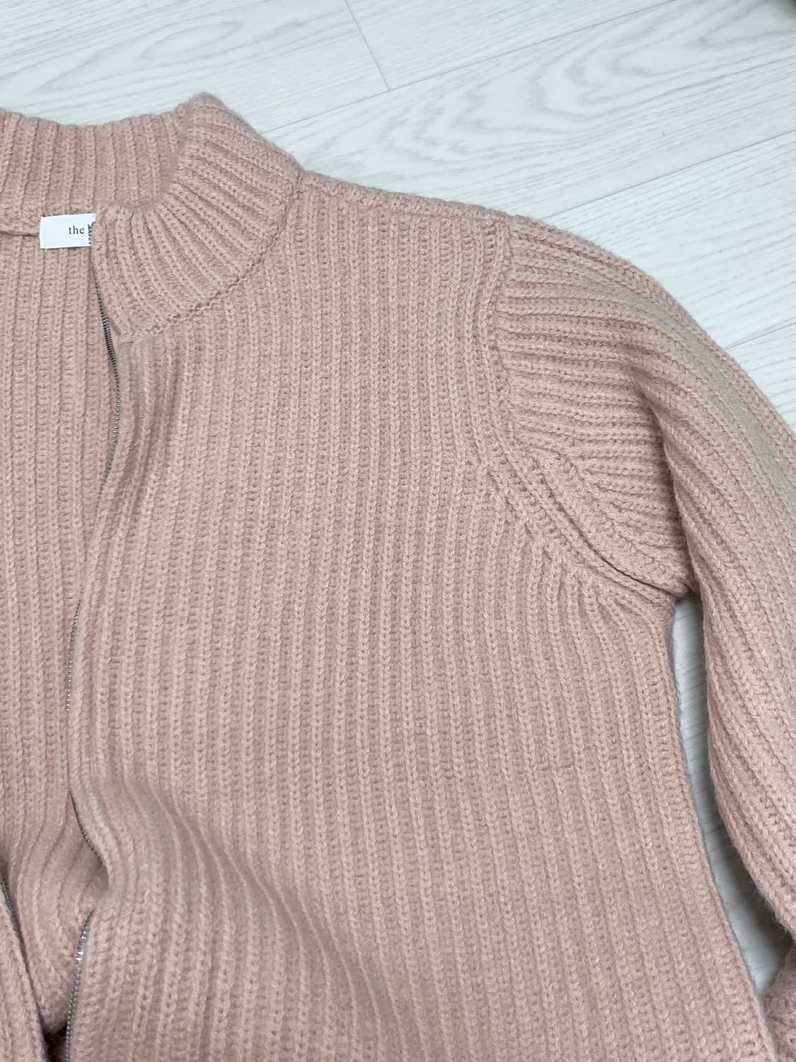 더히스토리 니트집업 새상품 상품이미지7