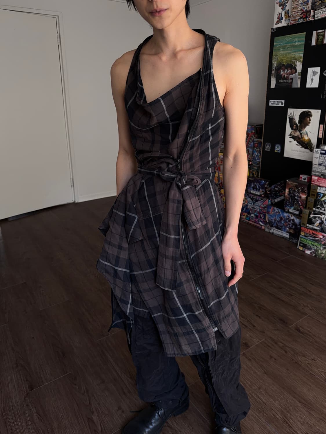 Diesel 드레이핑 카라셔츠 베스트 상품이미지1