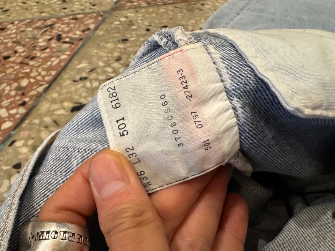 90s 리바이스 501 (35X32) 상품이미지8