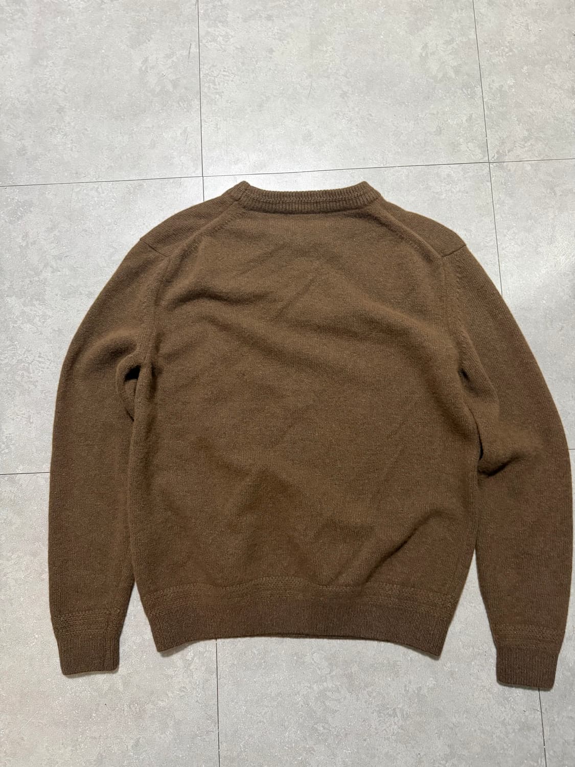 SHTR [셔터]  브라운  헤비 울  빈티지 니트  95size 상품이미지6