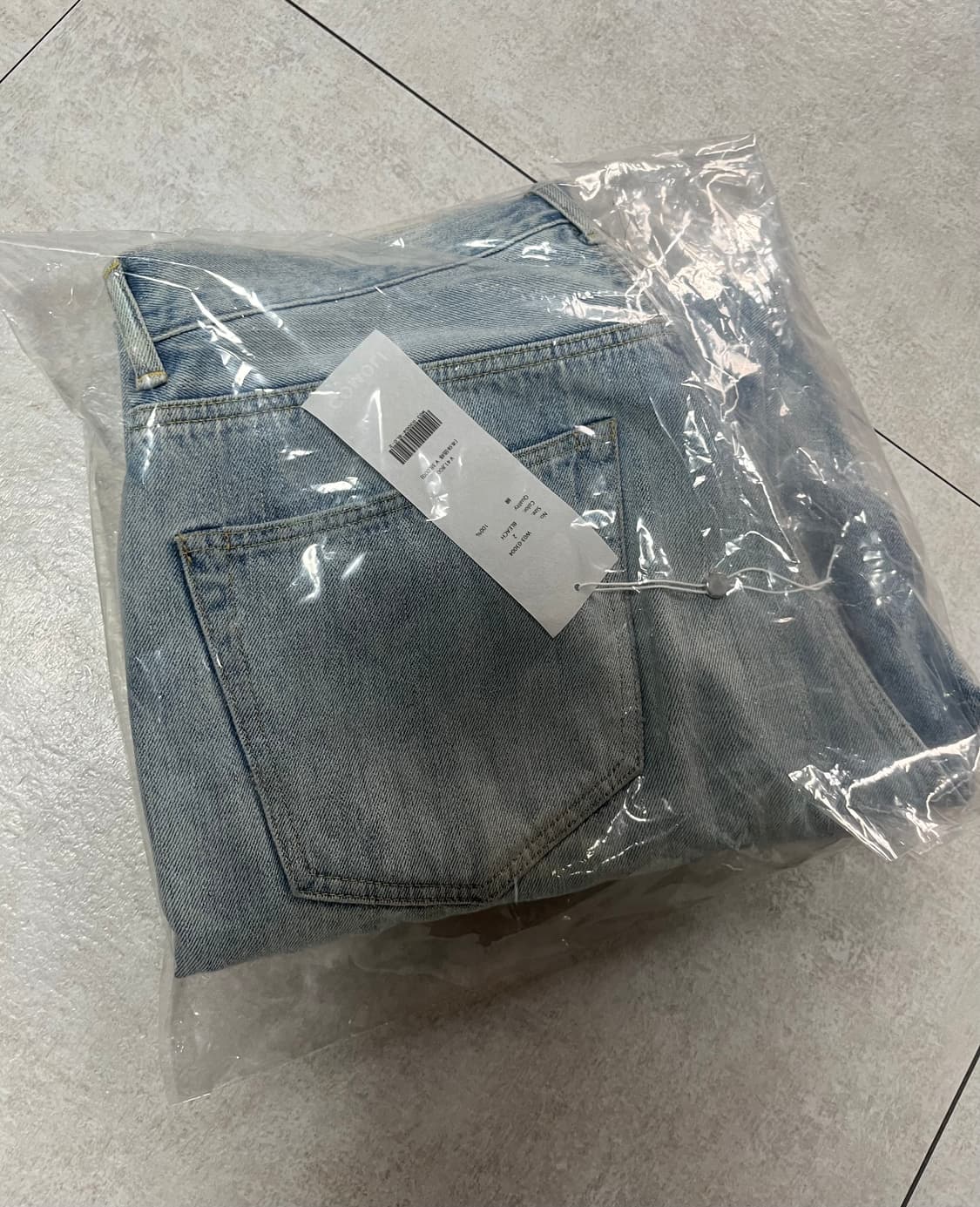 22aw 코모리 블리치 데님 2size 상품이미지8