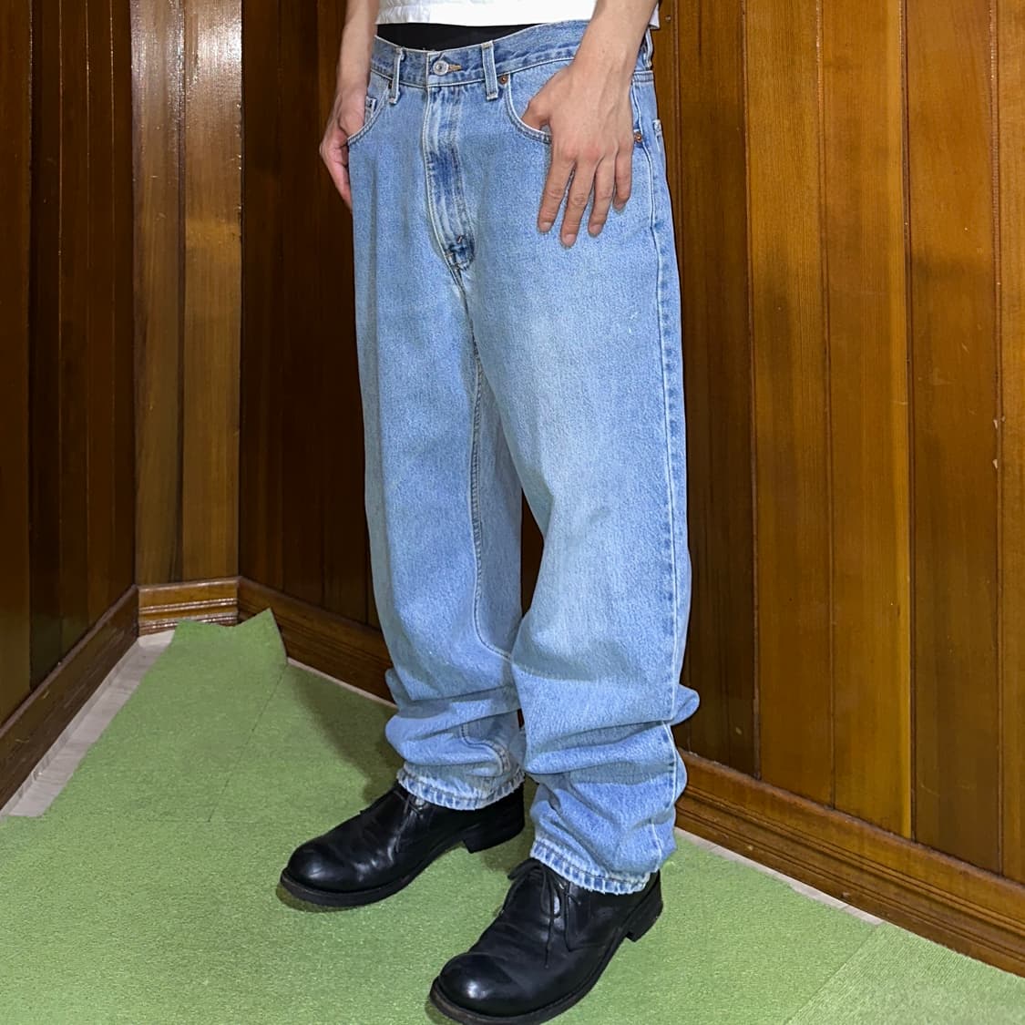 00‘s Levi’s 550 made in canada denim 상품이미지2