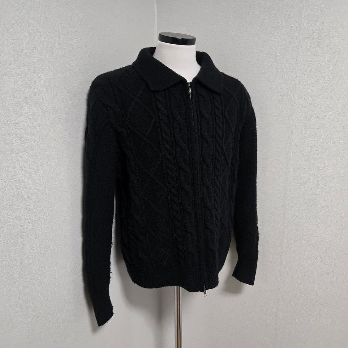 굿라이프웍스 투웨이 니트집업 / 남성 가디건/ 남자 가디건  상품이미지6