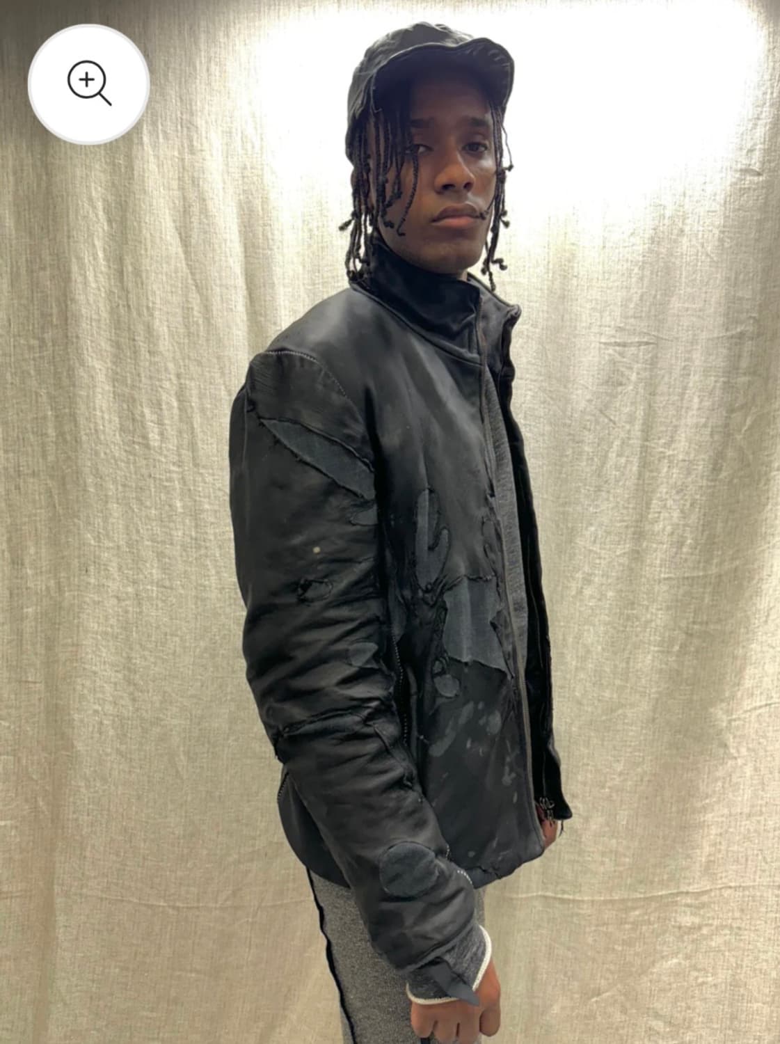 Zam Barrett High Neck Oversized Jacket 상품이미지2