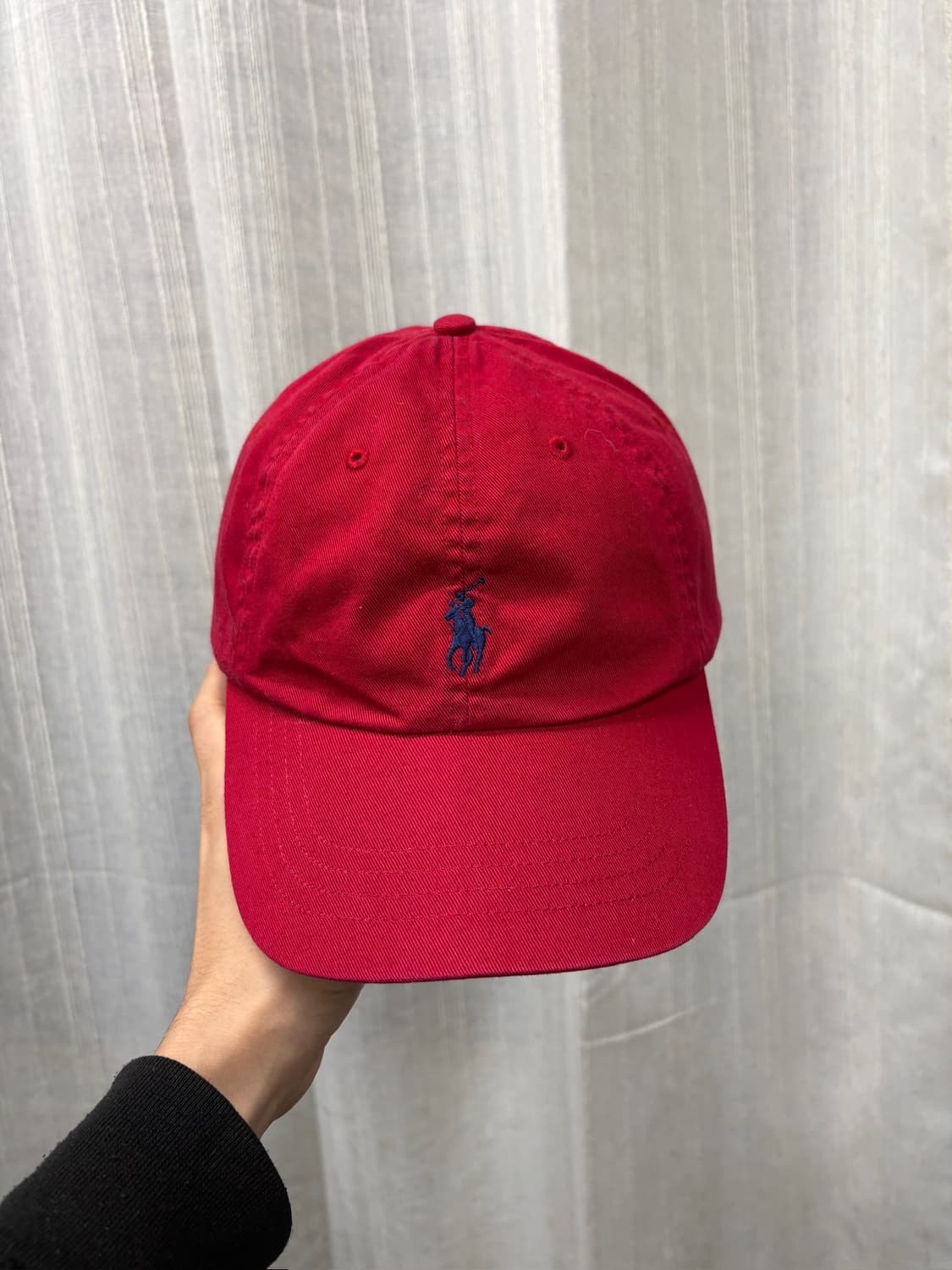 Polo 폴로 랄프로렌 빈티지 가죽 스트랩 볼캡 모자  상품이미지1