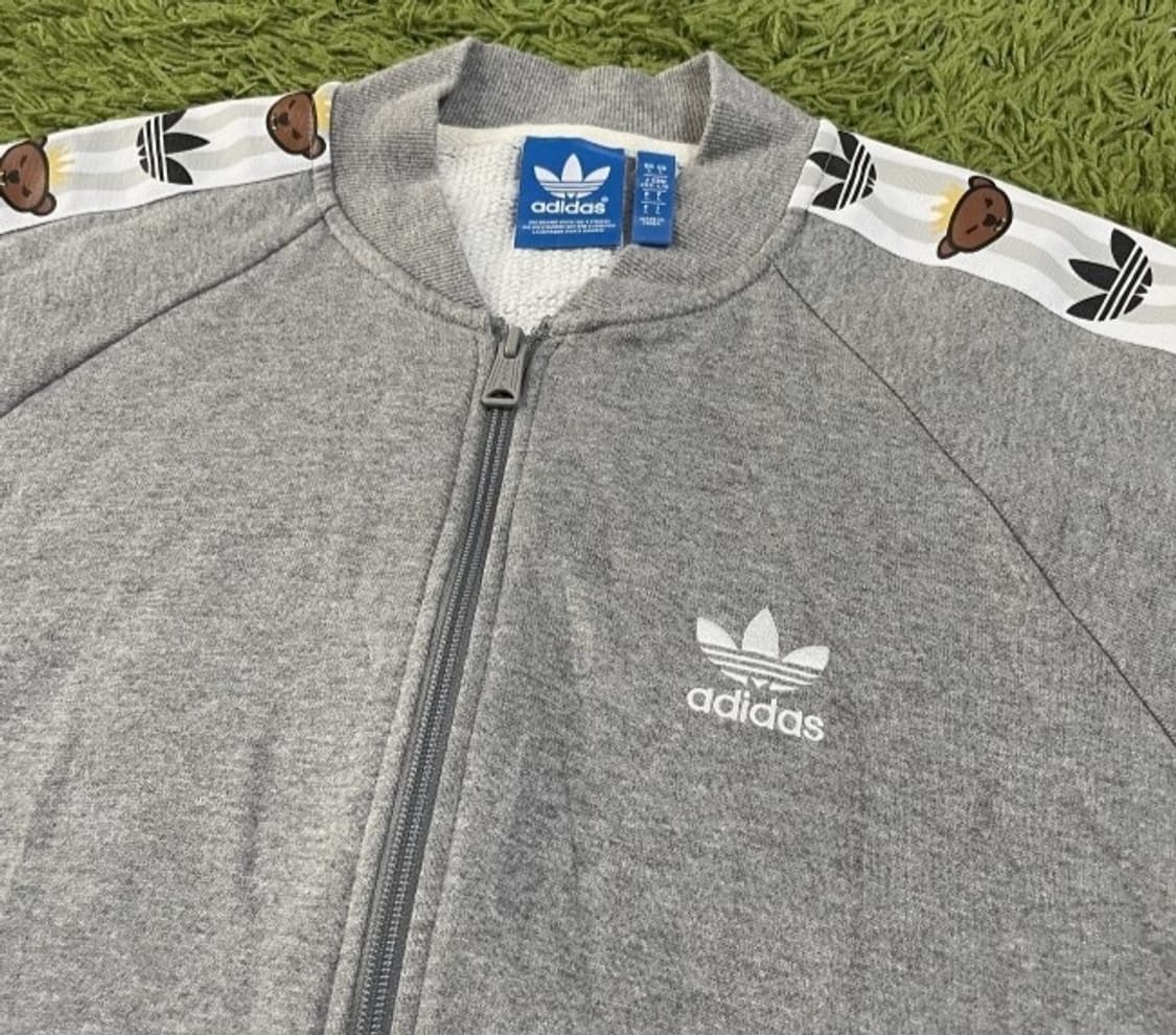 아디다스 테디베어 그레이 트랙탑 져지집업 110/XXL 상품이미지2