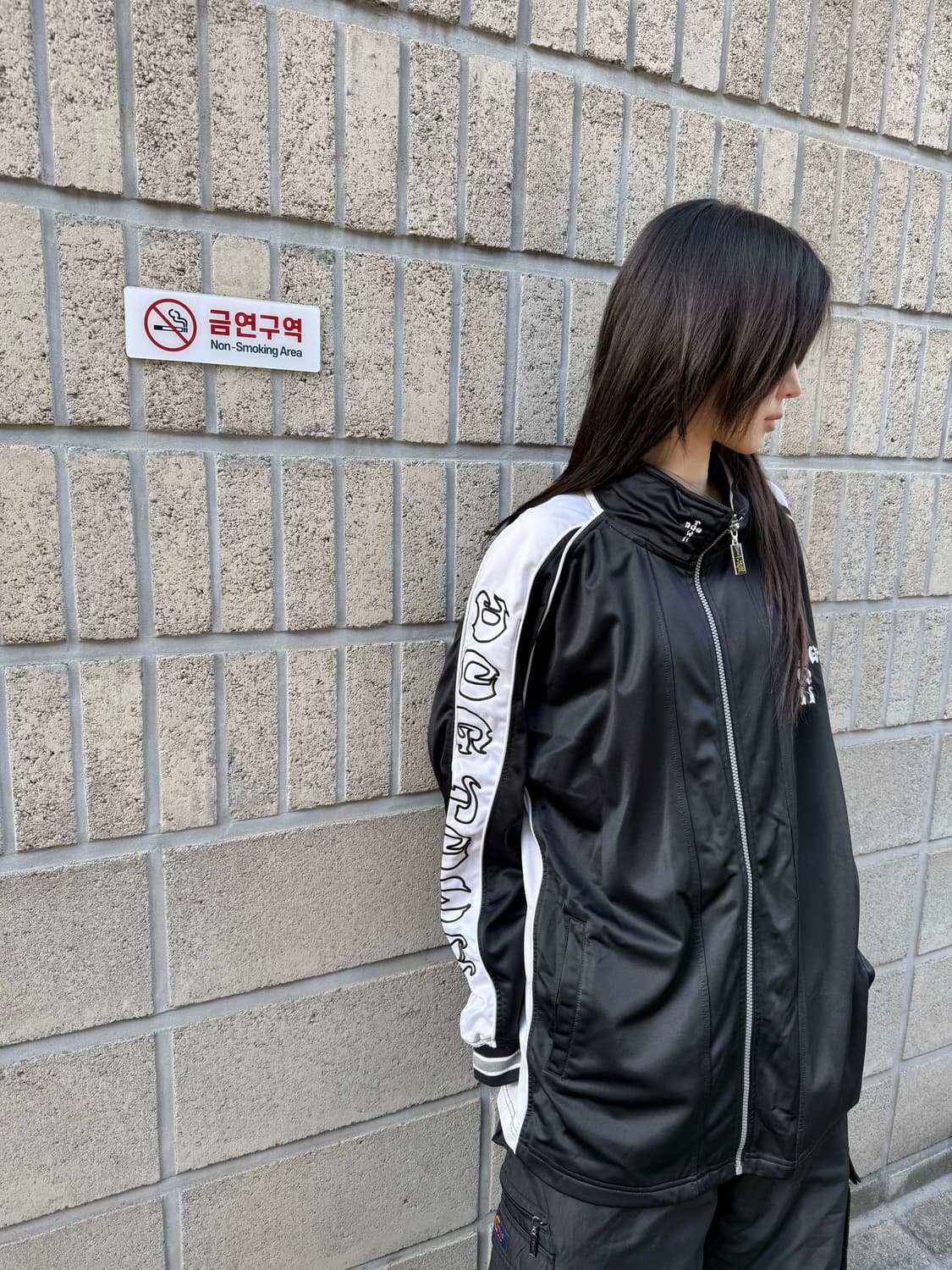 도그타운 오버핏 사이드 로고 집업 상품이미지7