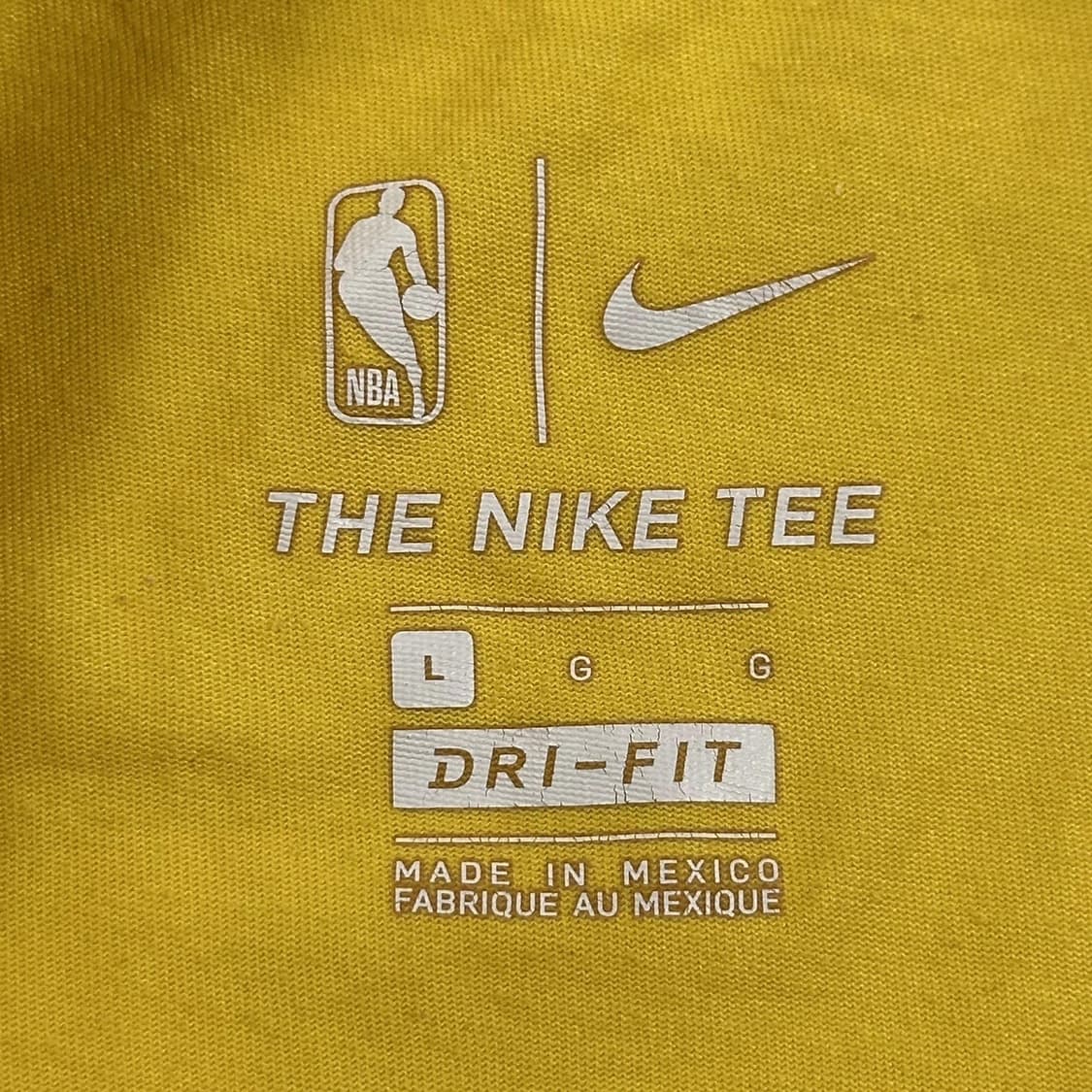 나이키 NBA 레이커스 트레이닝 반팔 티셔츠 (L) 상품이미지4