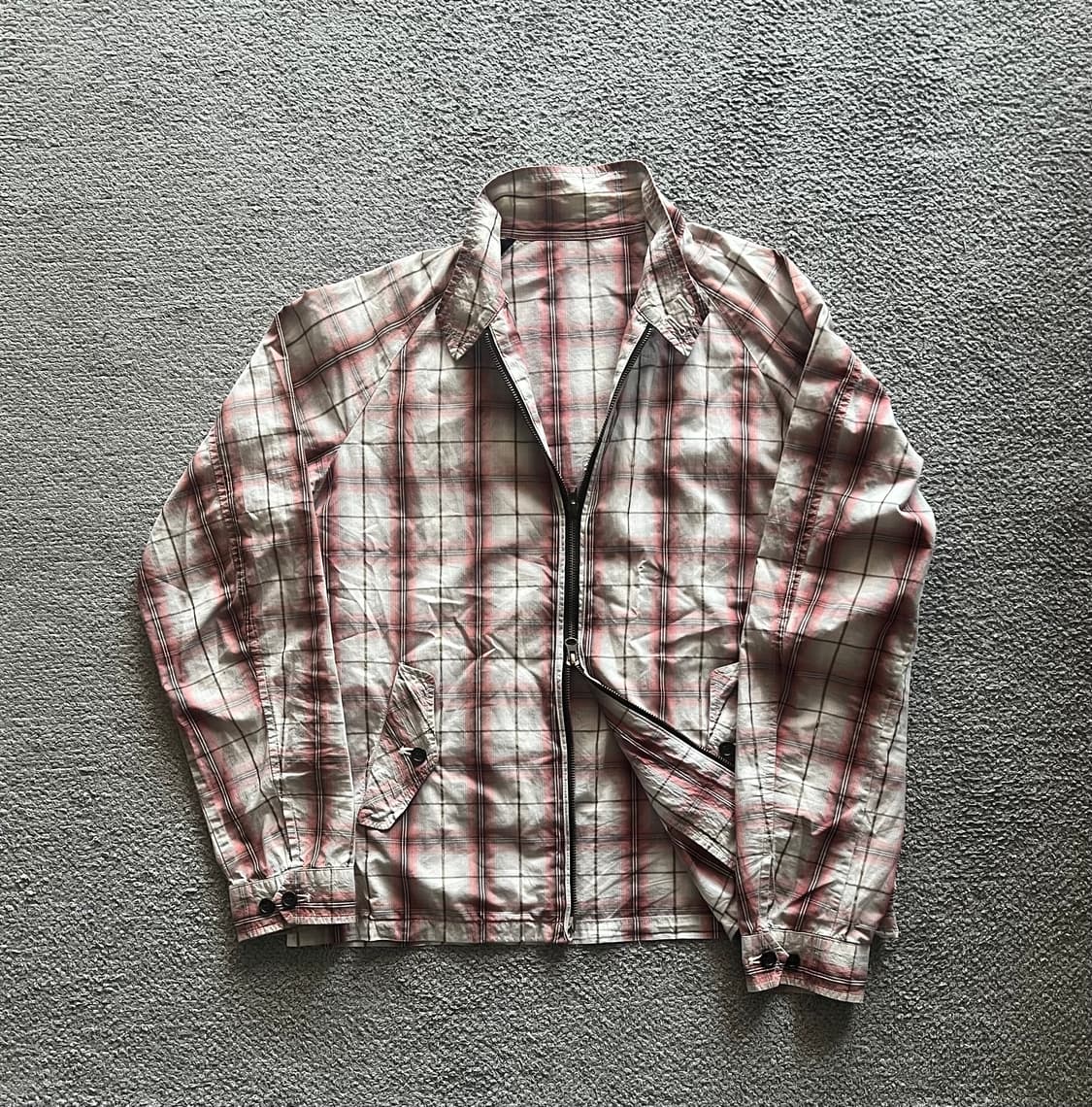 90s USA제 쇼트 Schott 오리지널 웨스턴 체크 자켓 상품이미지2