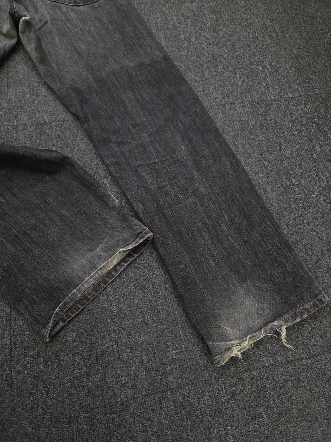 00's 리바이스 503 블랙 데님팬츠 상품이미지7