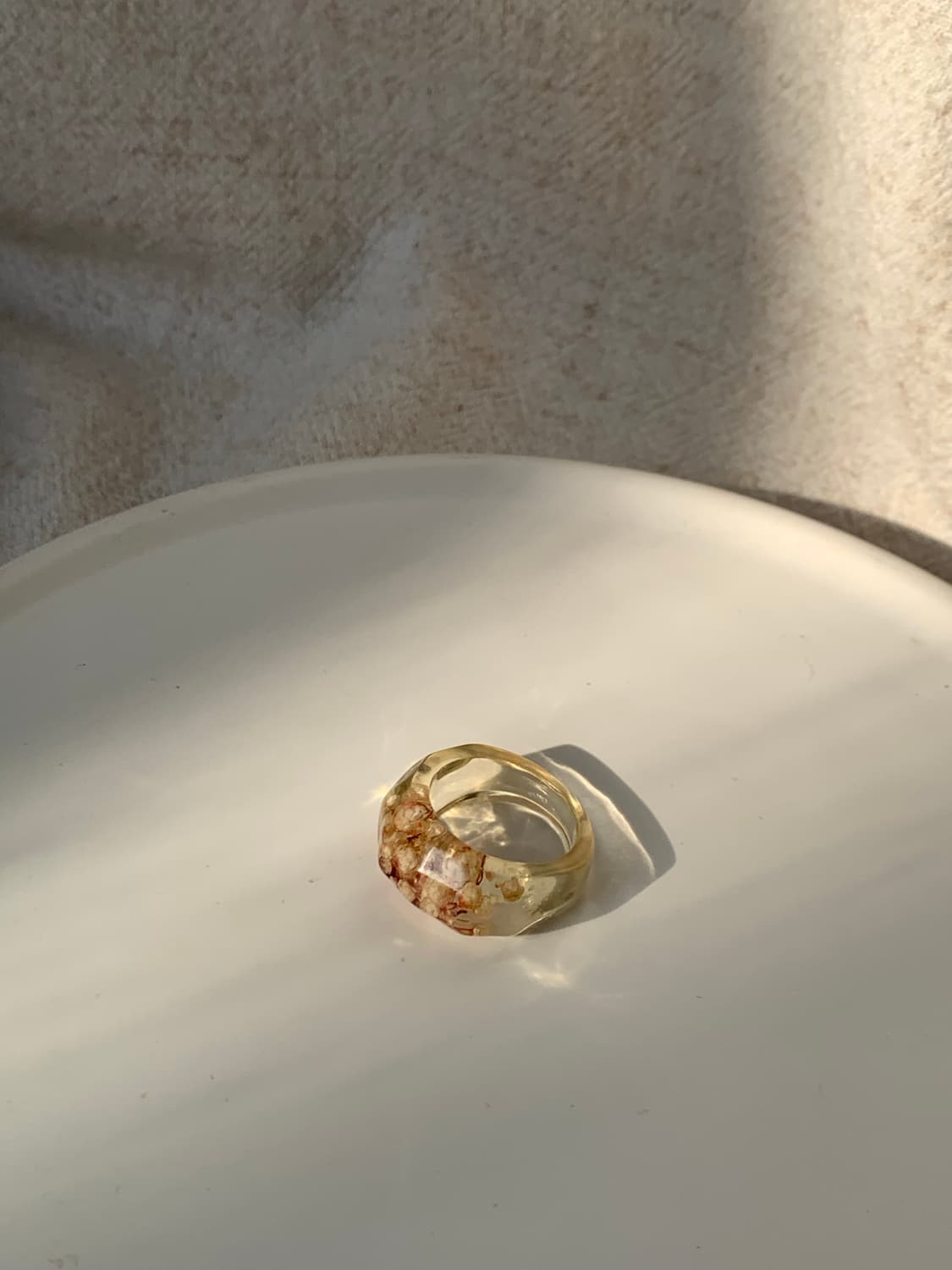 Flower translucent ring 상품이미지1