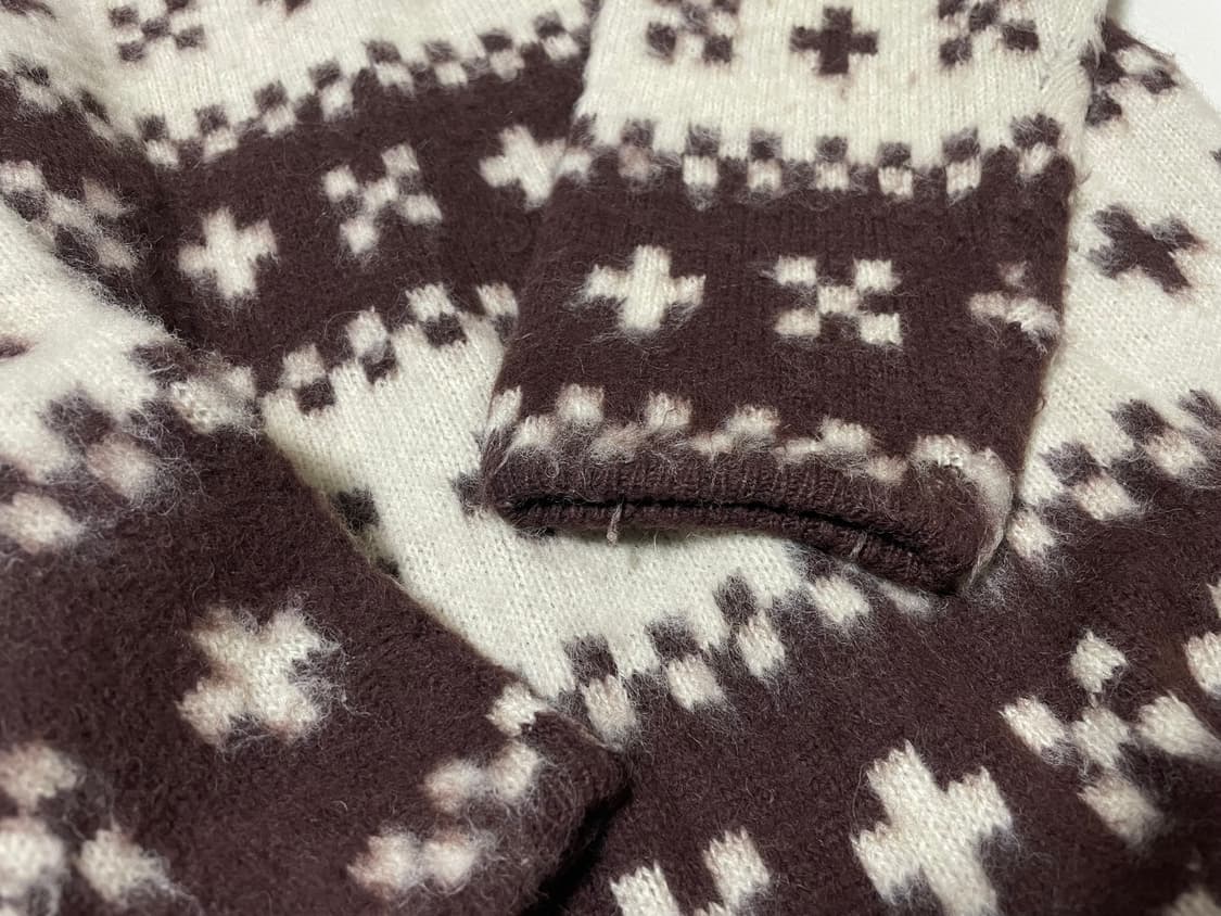 BEAMS WOOL NORDIC Sweater 상품이미지5