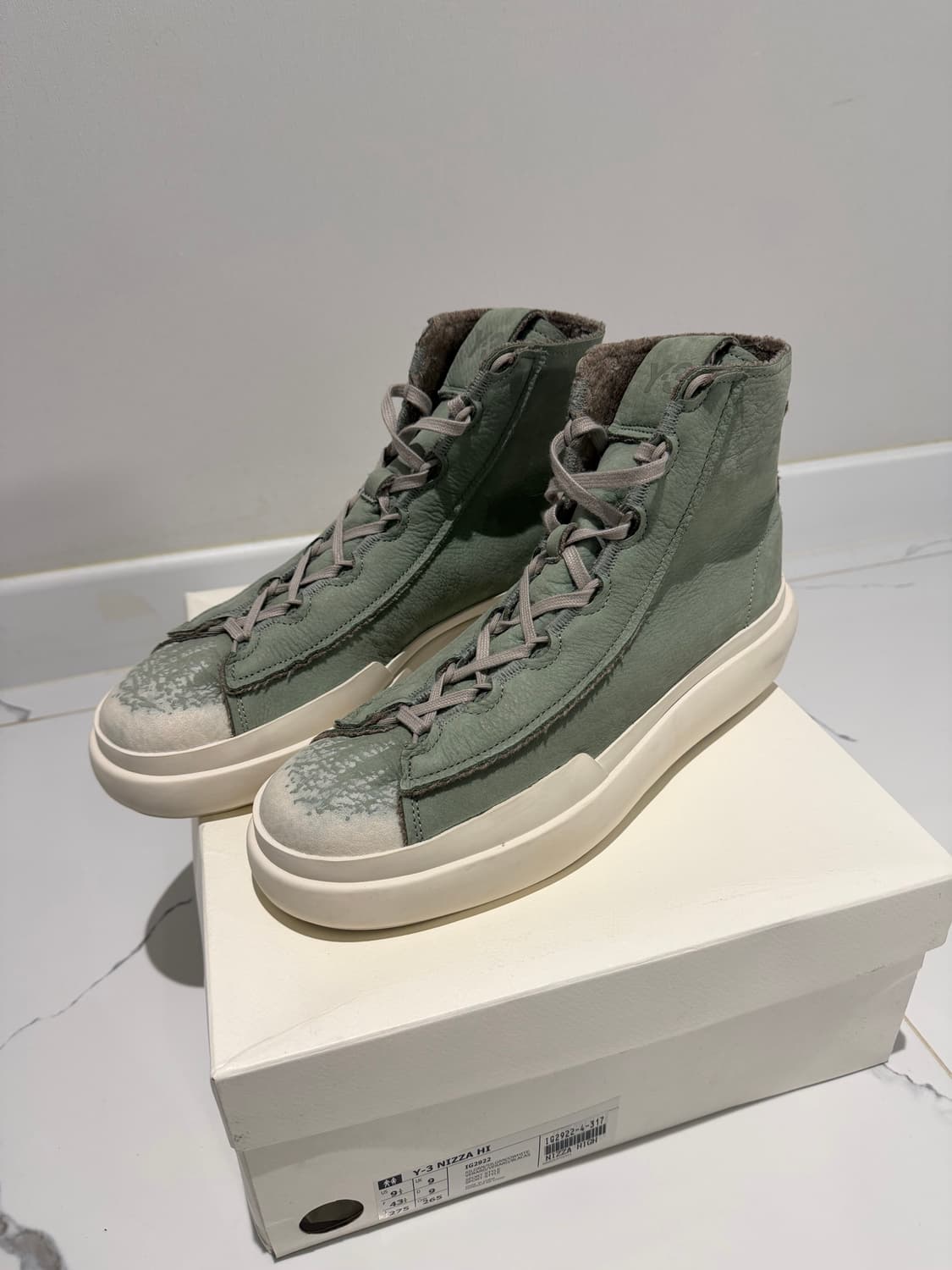 (새상품)Y-3 Nizza Hi 니짜 하이 275 상품이미지1